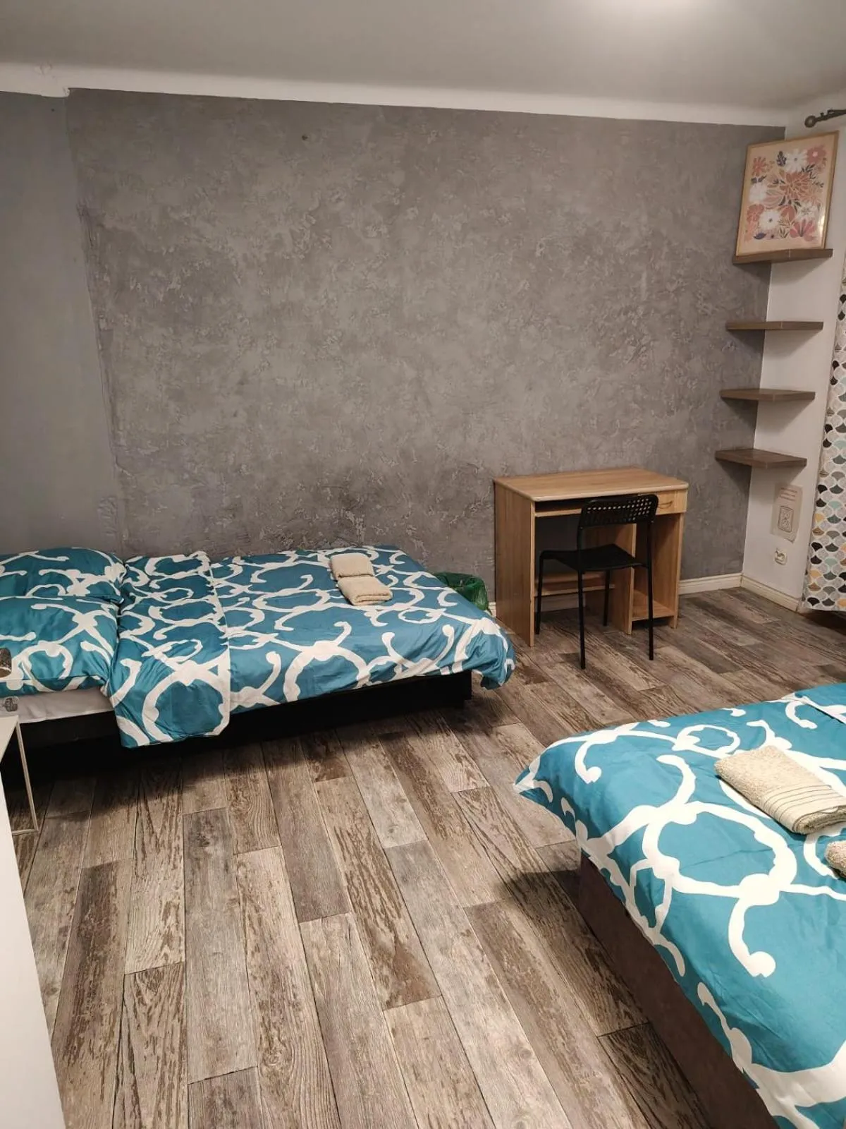 Bed in Kwadrat B&B Jałowego