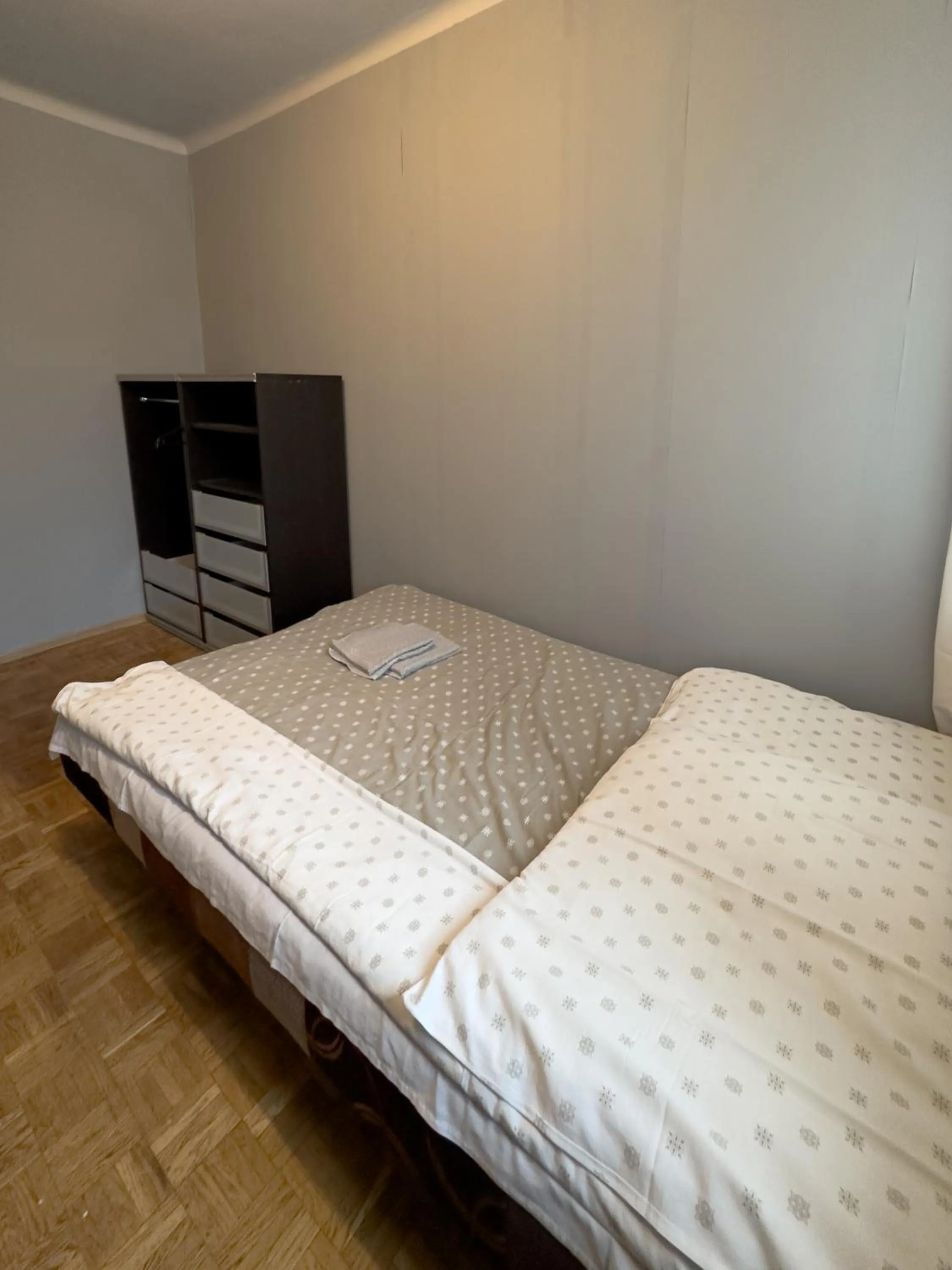 Bed in Kwadrat B&B Jałowego