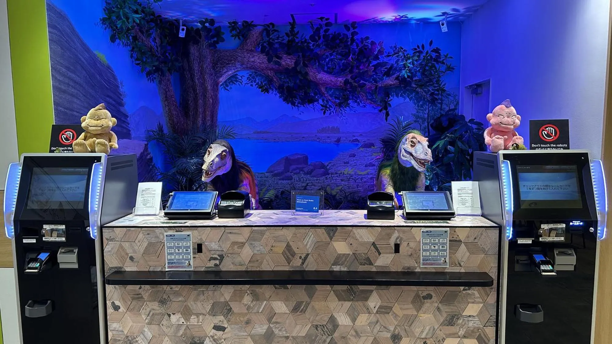 Lobby or reception in Henn na Hotel Osaka Shinsaibashi