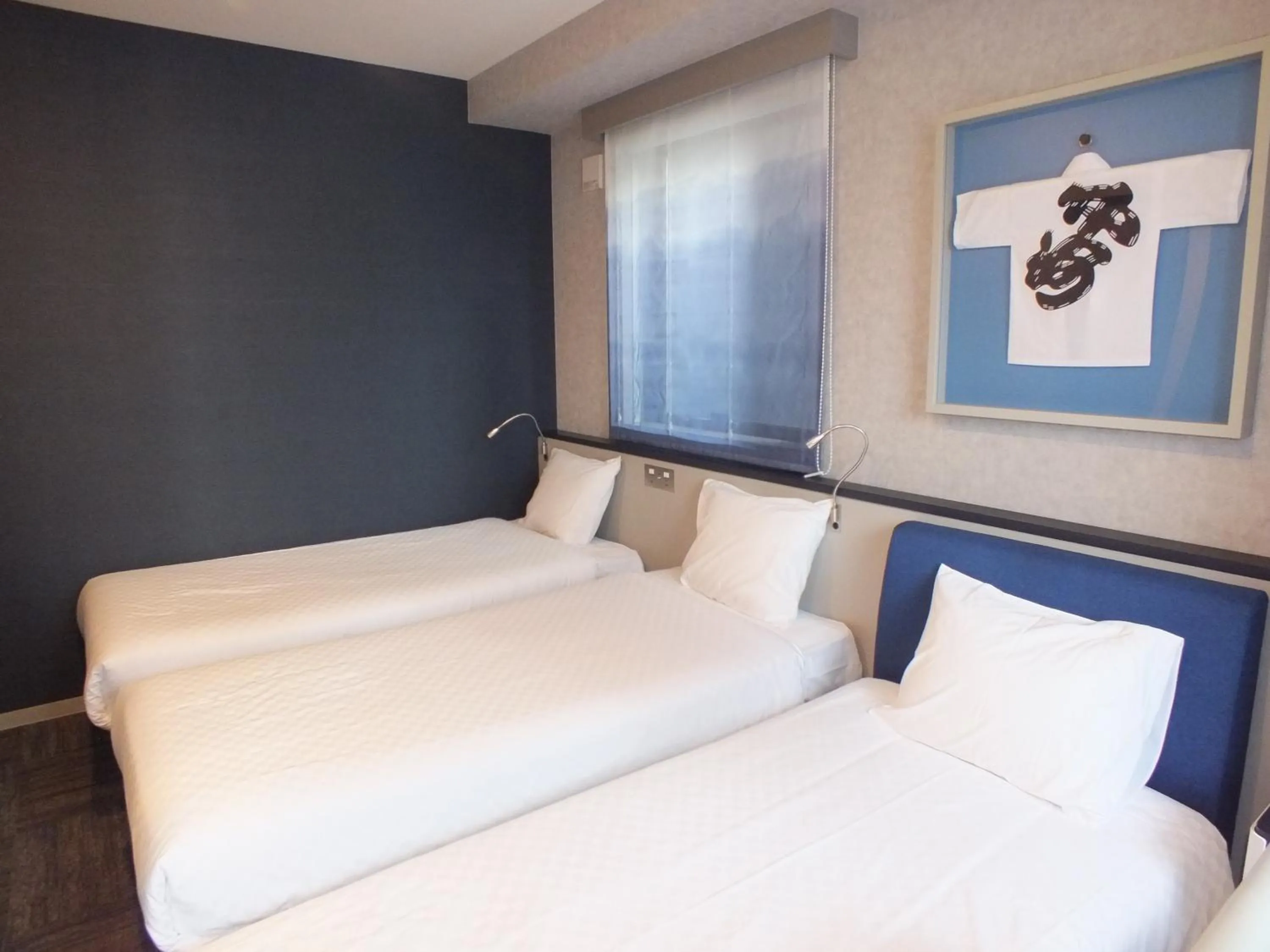 Bed in Henn na Hotel Fukuoka Hakata