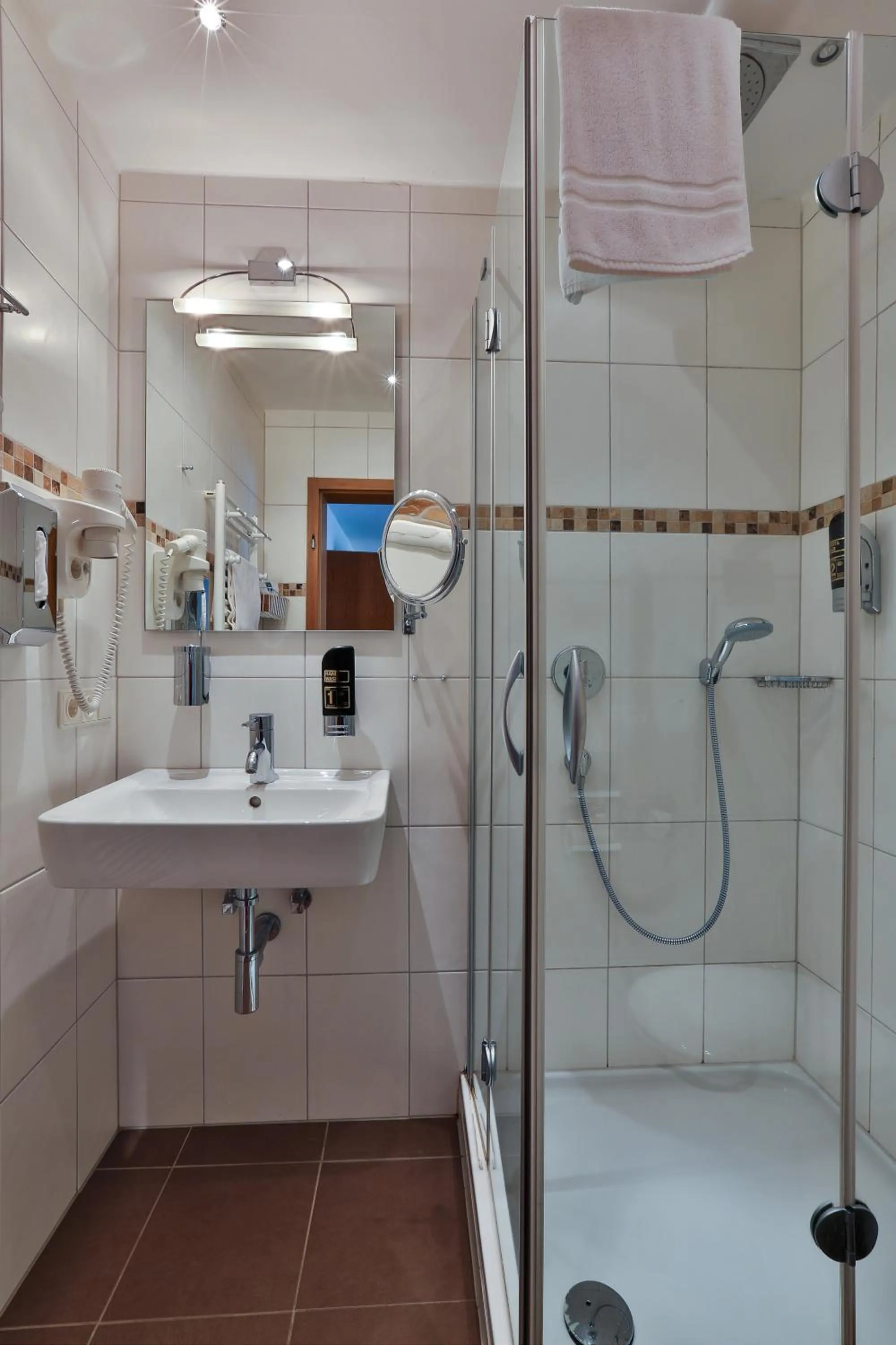 Bathroom in Tourist Hotel Boehm