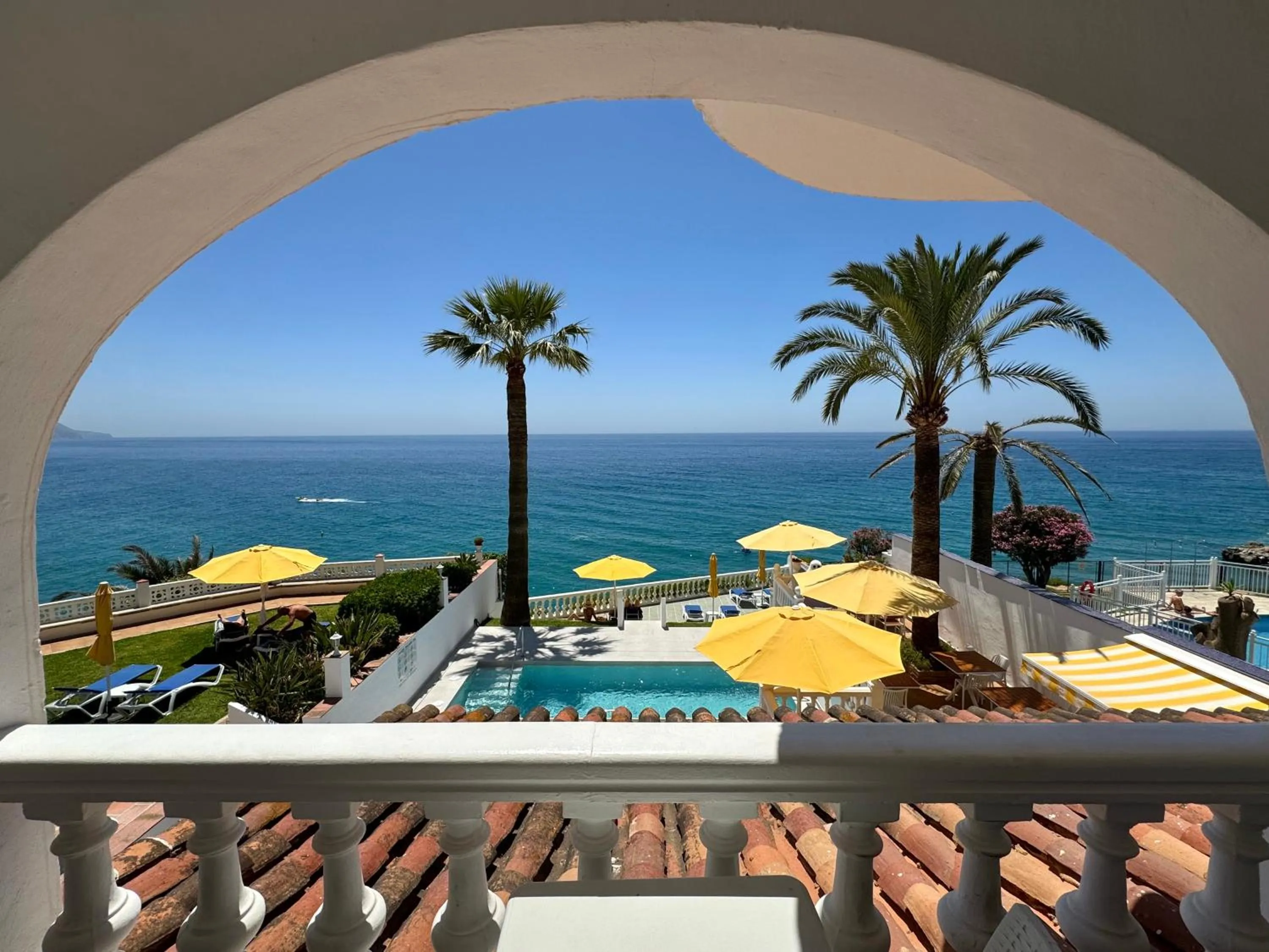Balcony/Terrace in Hotel Paraíso Del Mar