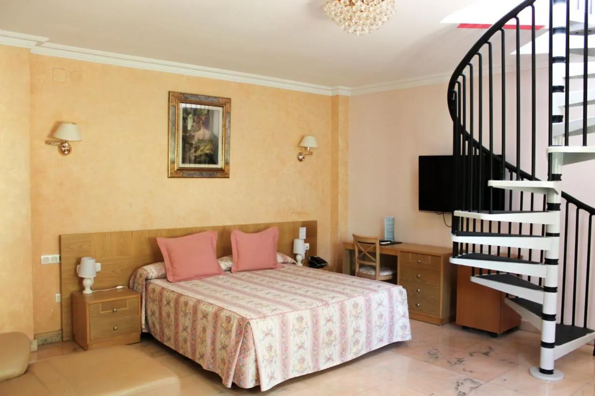 Bed in Hotel Paraíso Del Mar