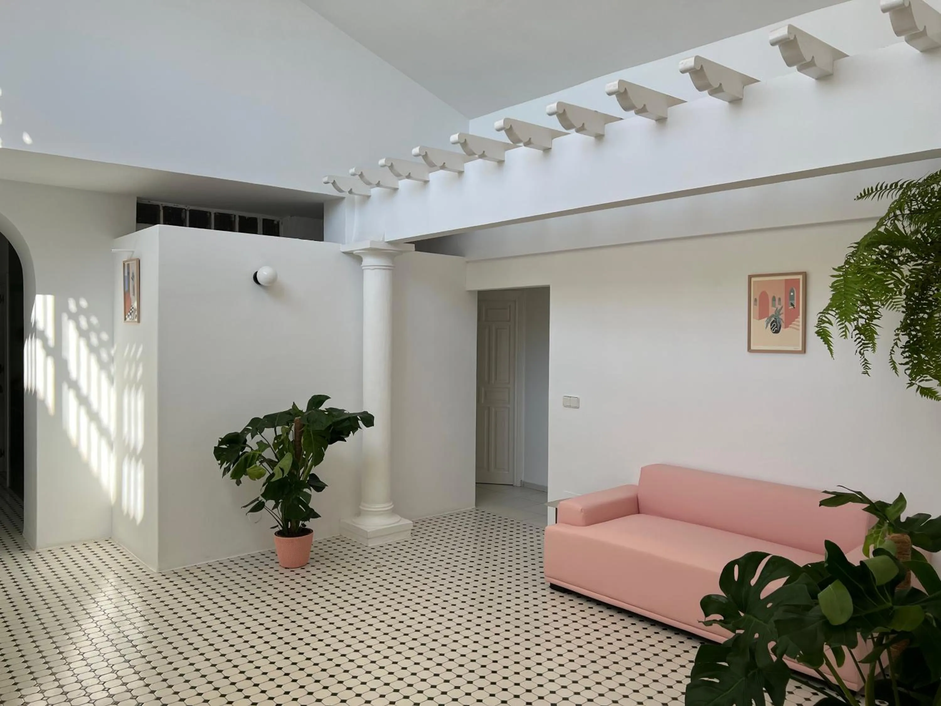 Living room in Hotel Paraíso Del Mar