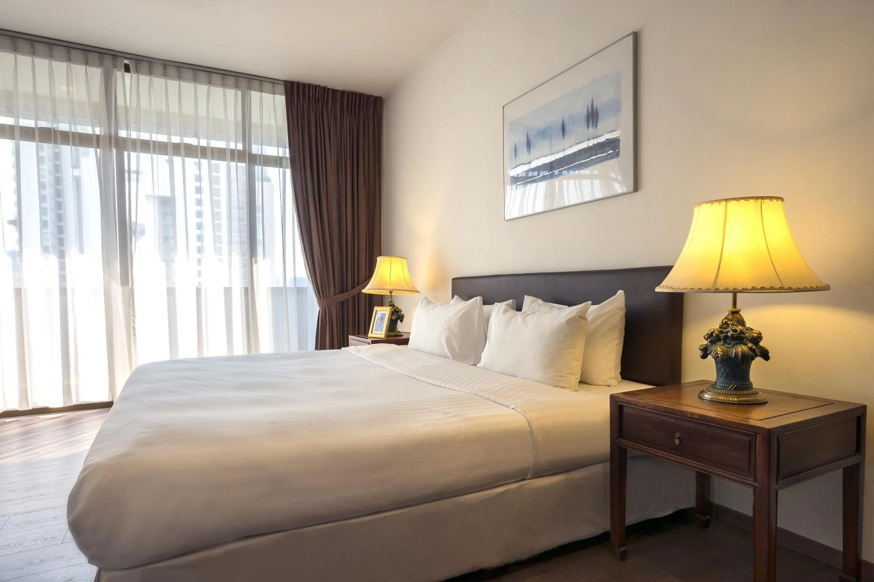 Bedroom in Far East Plaza Residences by Far East Hospitality