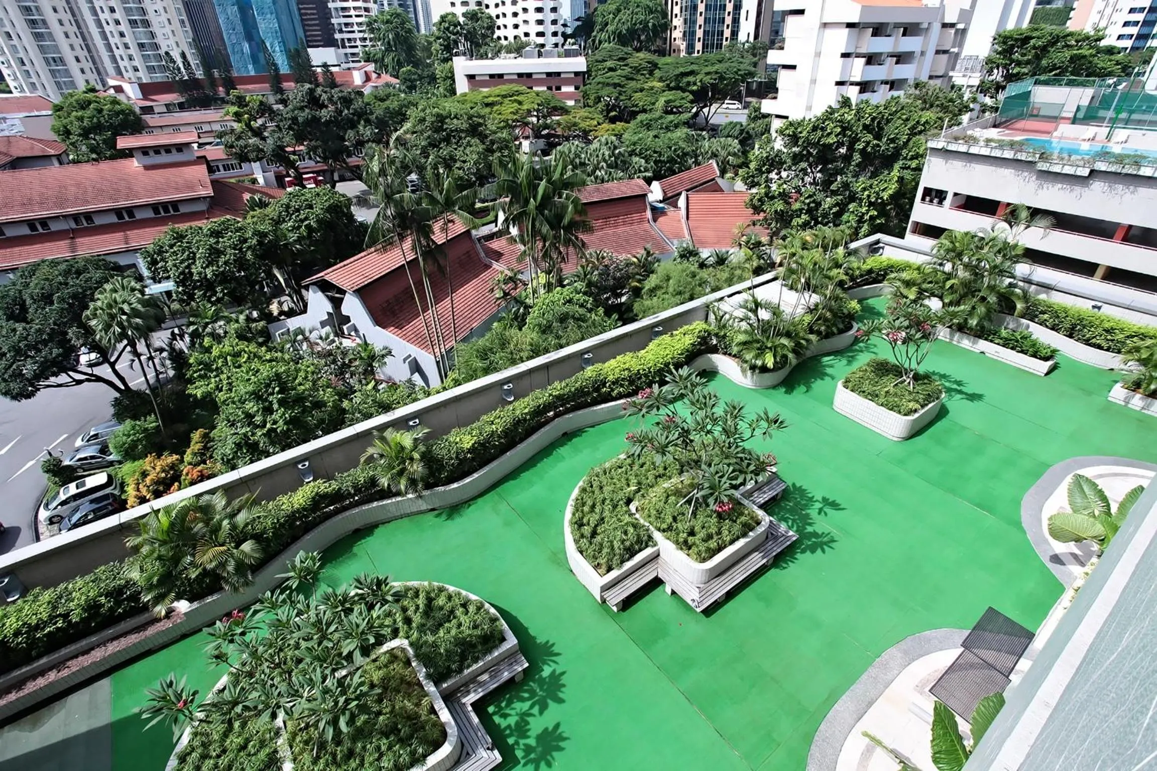 Garden in Far East Plaza Residences by Far East Hospitality