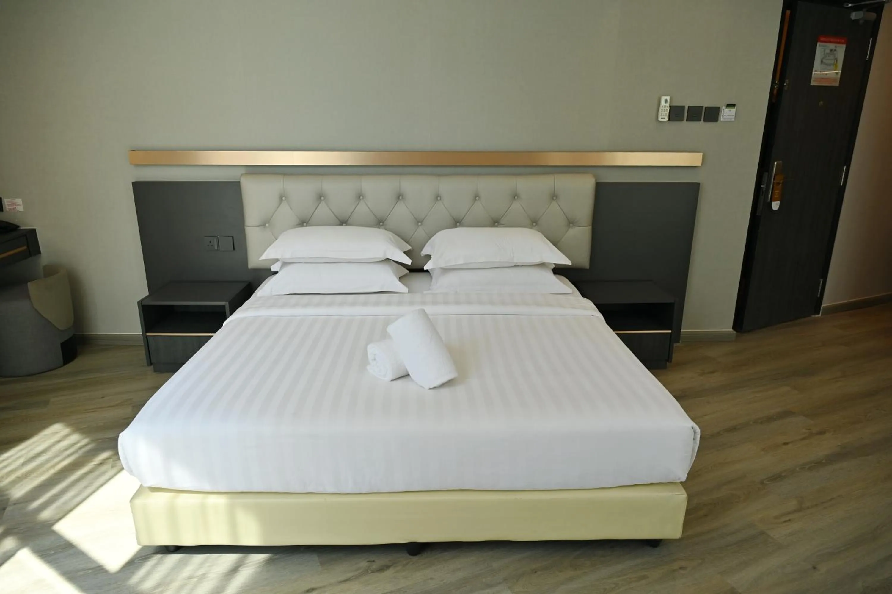 Bed in Abell Hotel