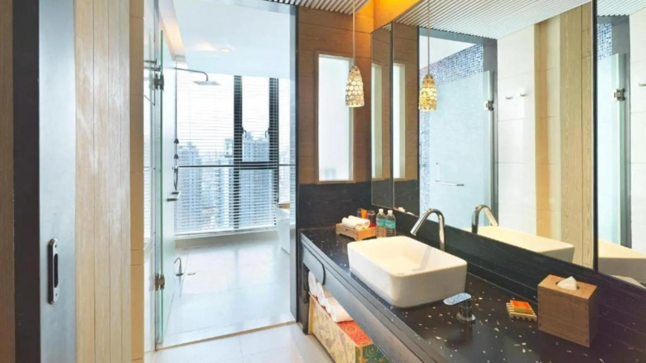 Bathroom in Hotel Indigo Shanghai On The Bund by IHG