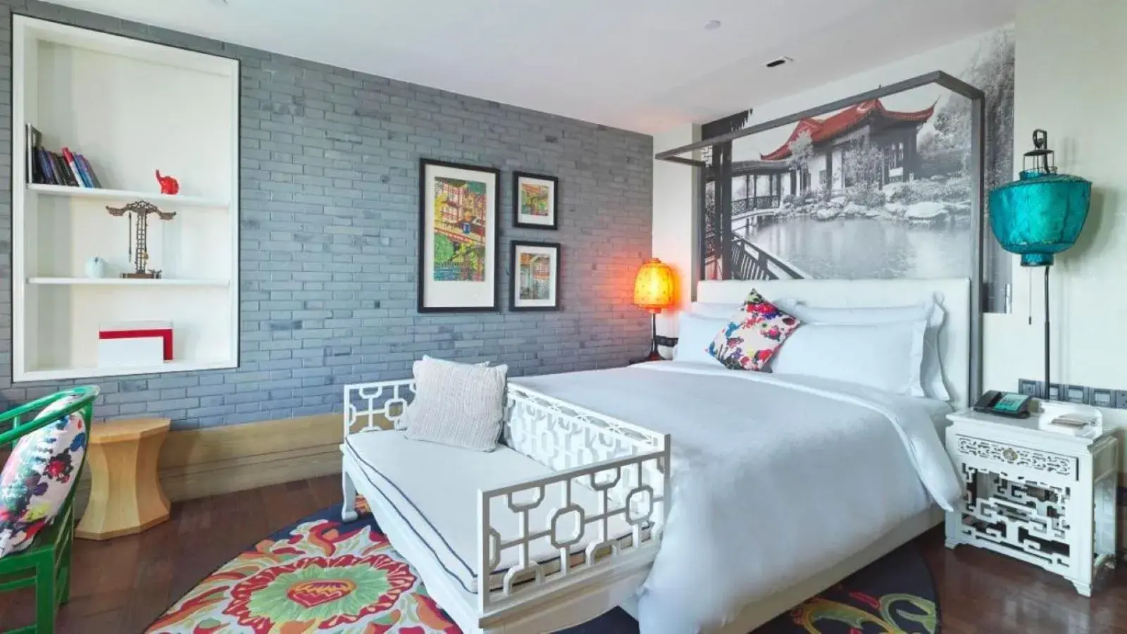 Standard King Room with River View in Hotel Indigo Shanghai On The Bund by IHG Standard King Room with River View in Hotel Indigo Shanghai On The Bund by IHG