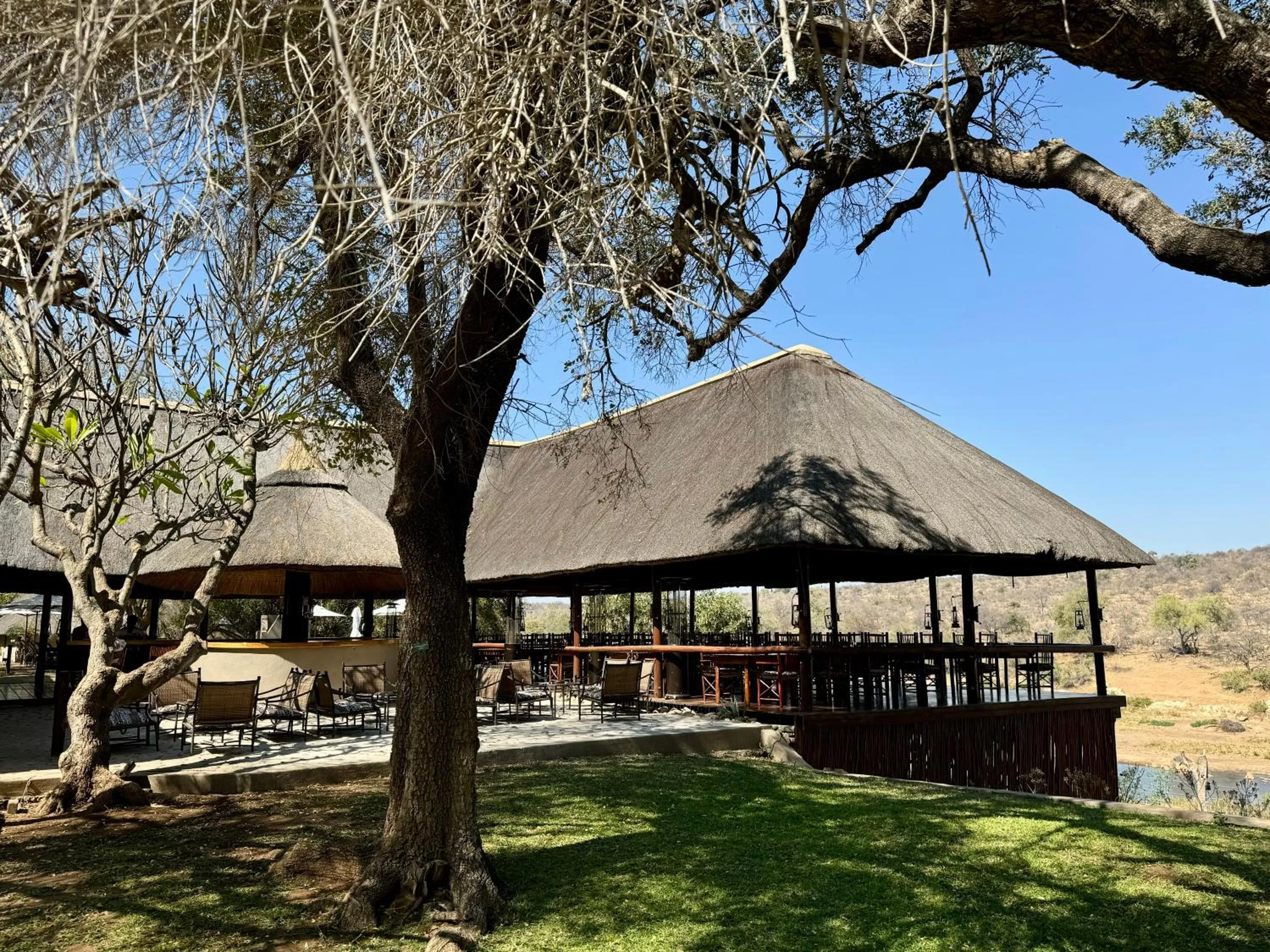 Property building in Nyati Safari Lodge