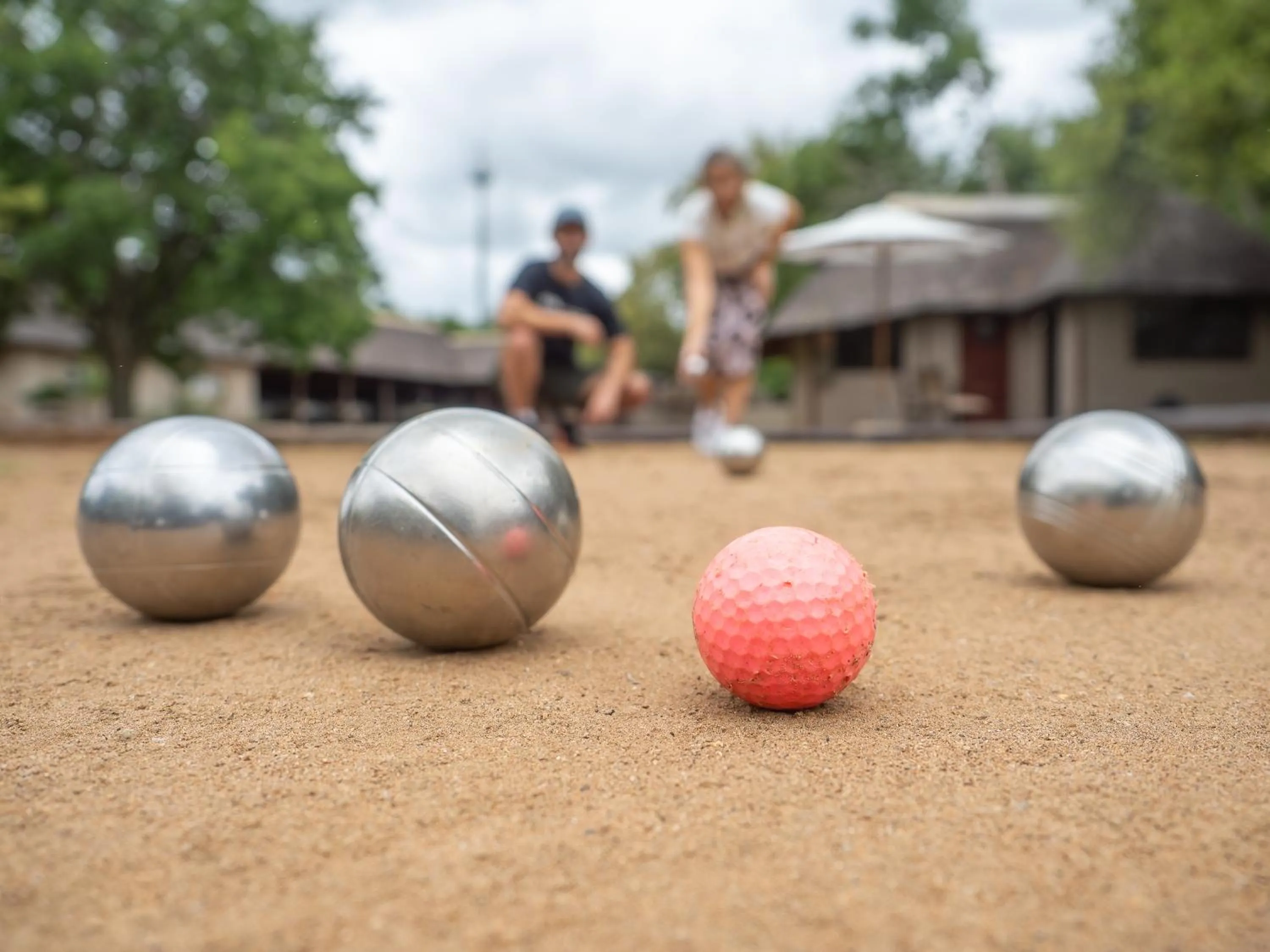 Bowling in Nyati Safari Lodge
