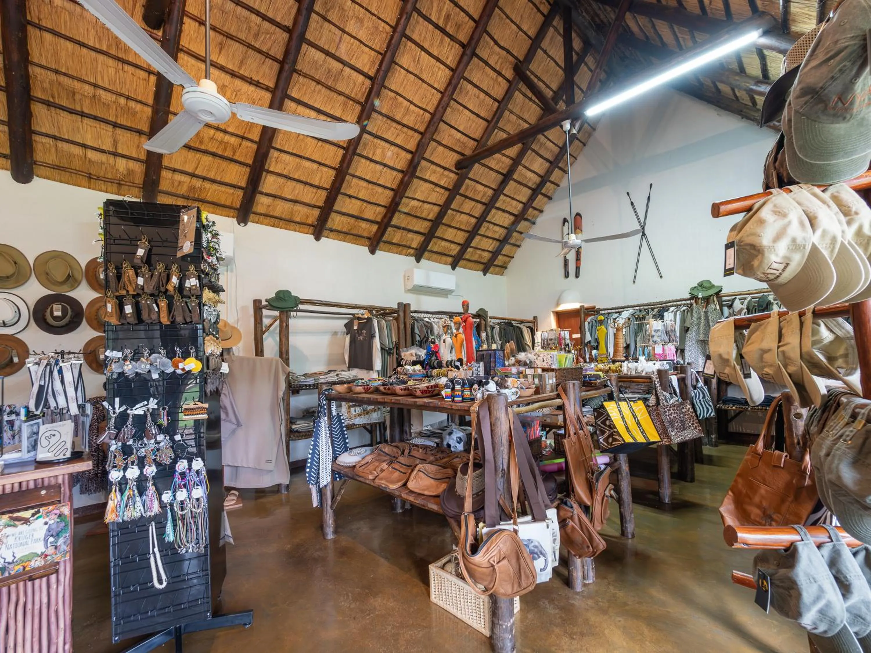 Shopping Area in Nyati Safari Lodge