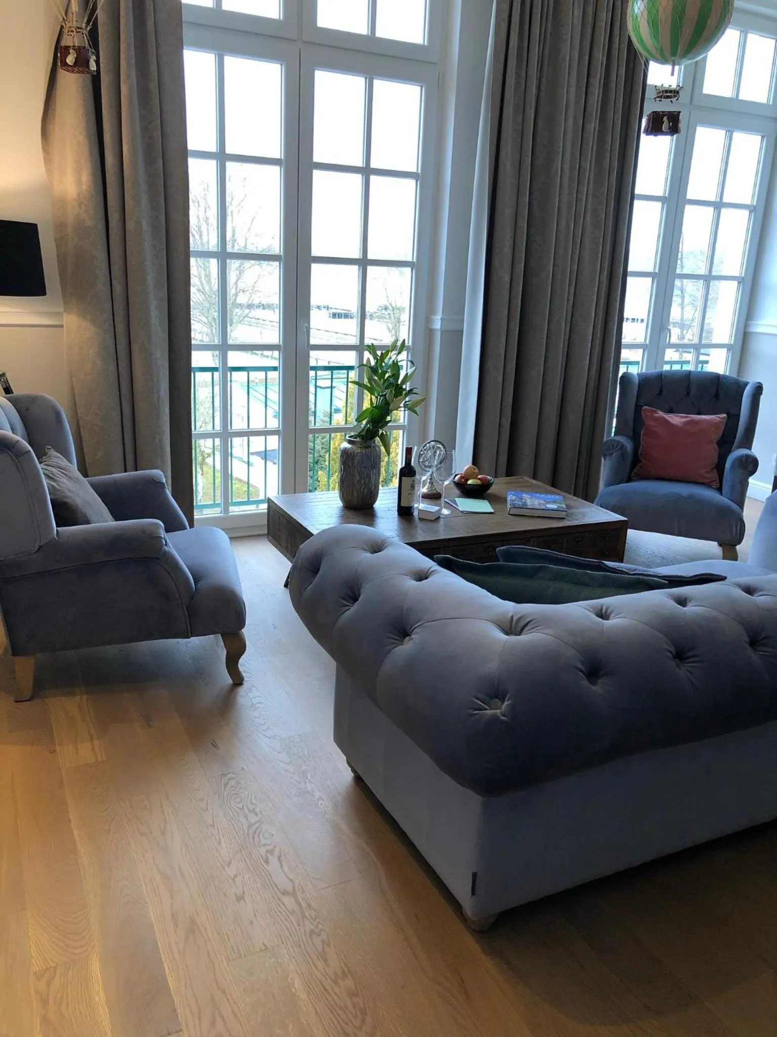 Decorative detail in The Starnbergsee Hideaway