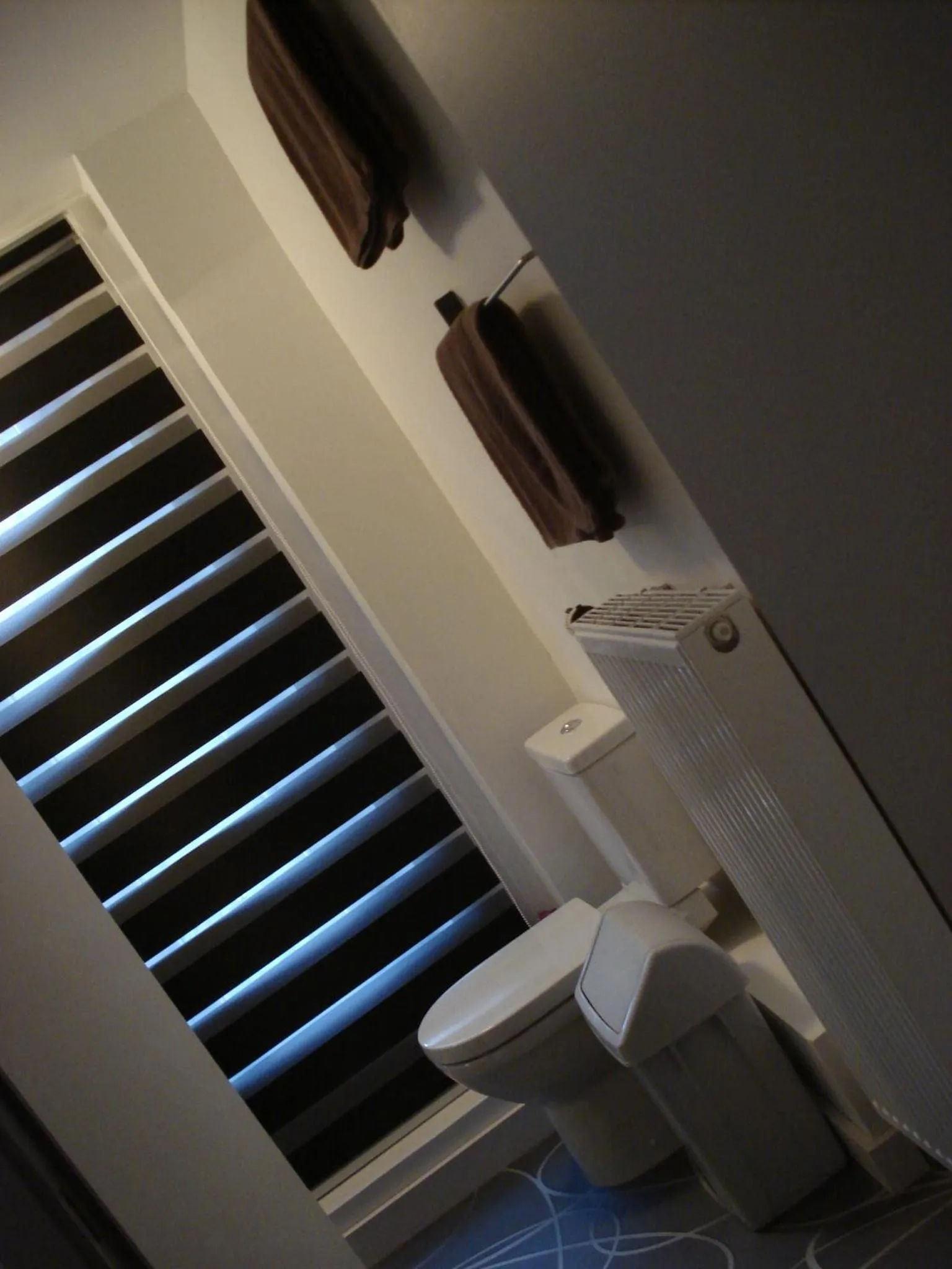 Toilet in Hotel La Fayette