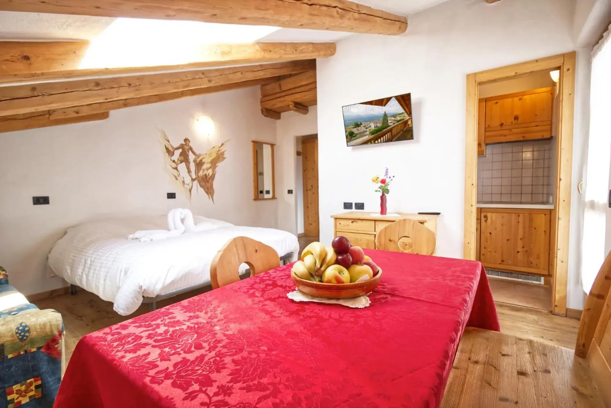 One-Bedroom Apartment (5 Adults) with Panoramic View in Residence Miramonti One-Bedroom Apartment (5 Adults) with Panoramic View in Residence Miramonti