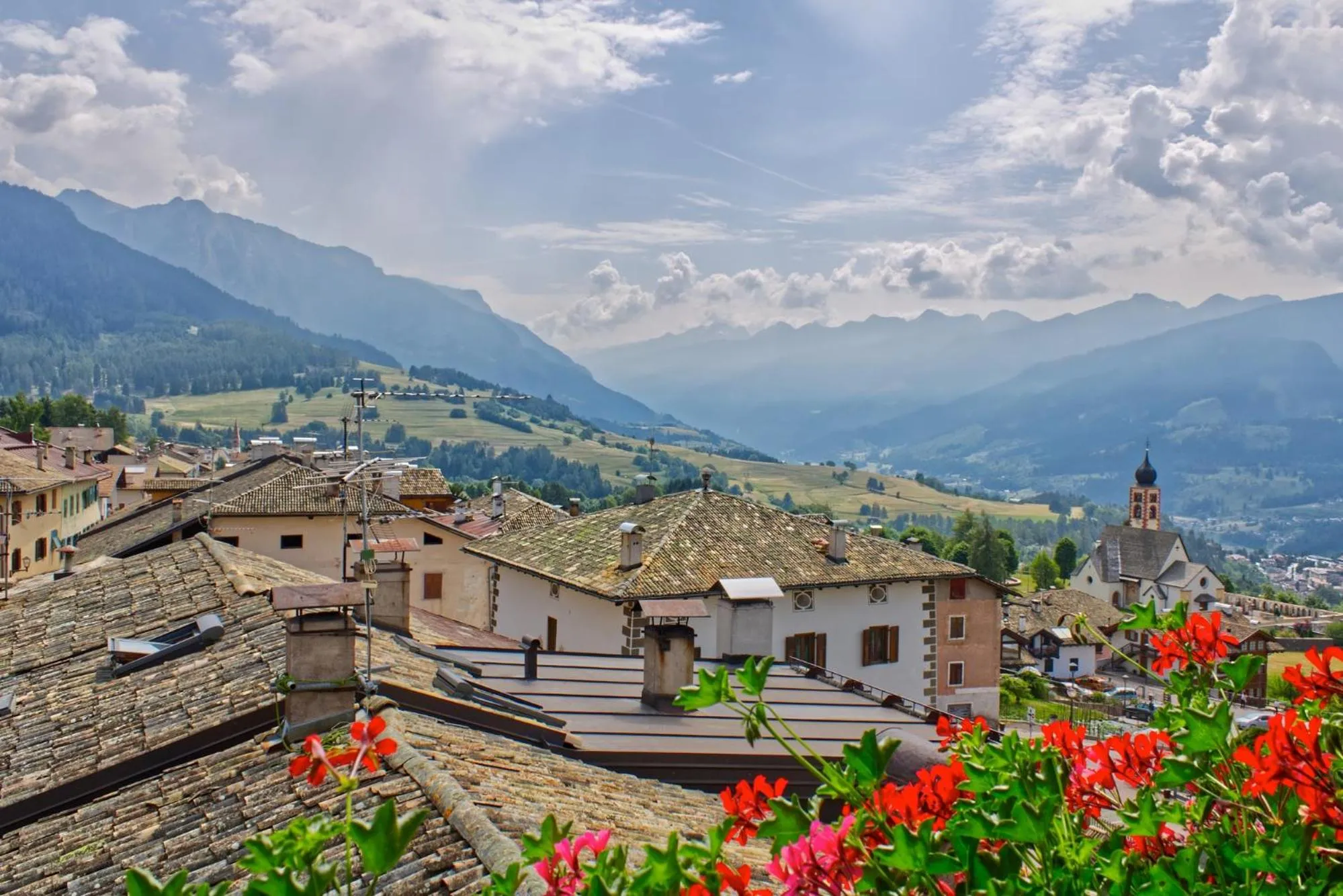 Mountain view in Residence Miramonti