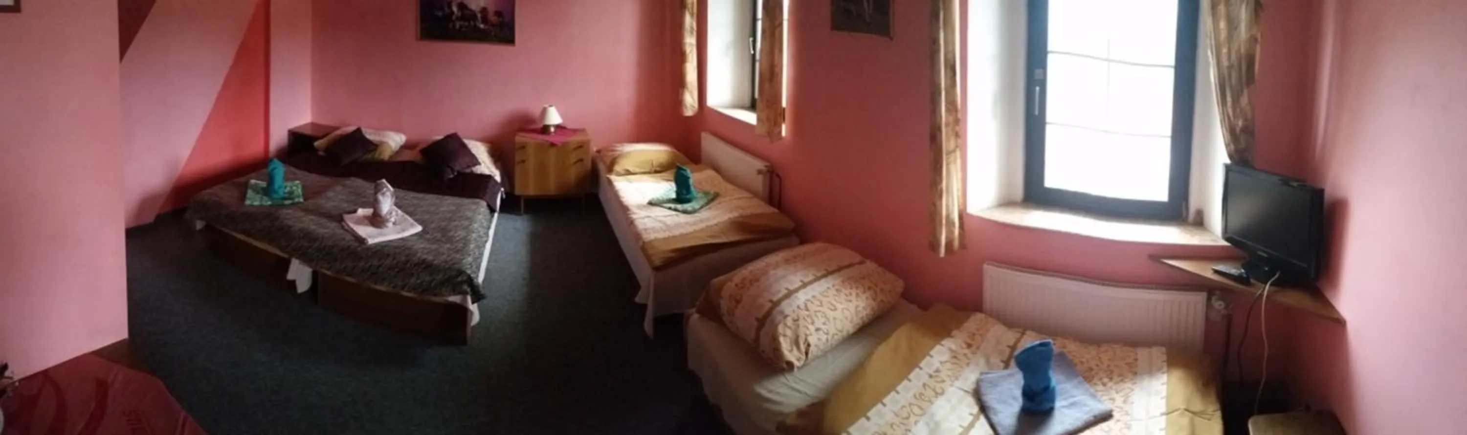 Bed in Penzion Pegas Depoltovice