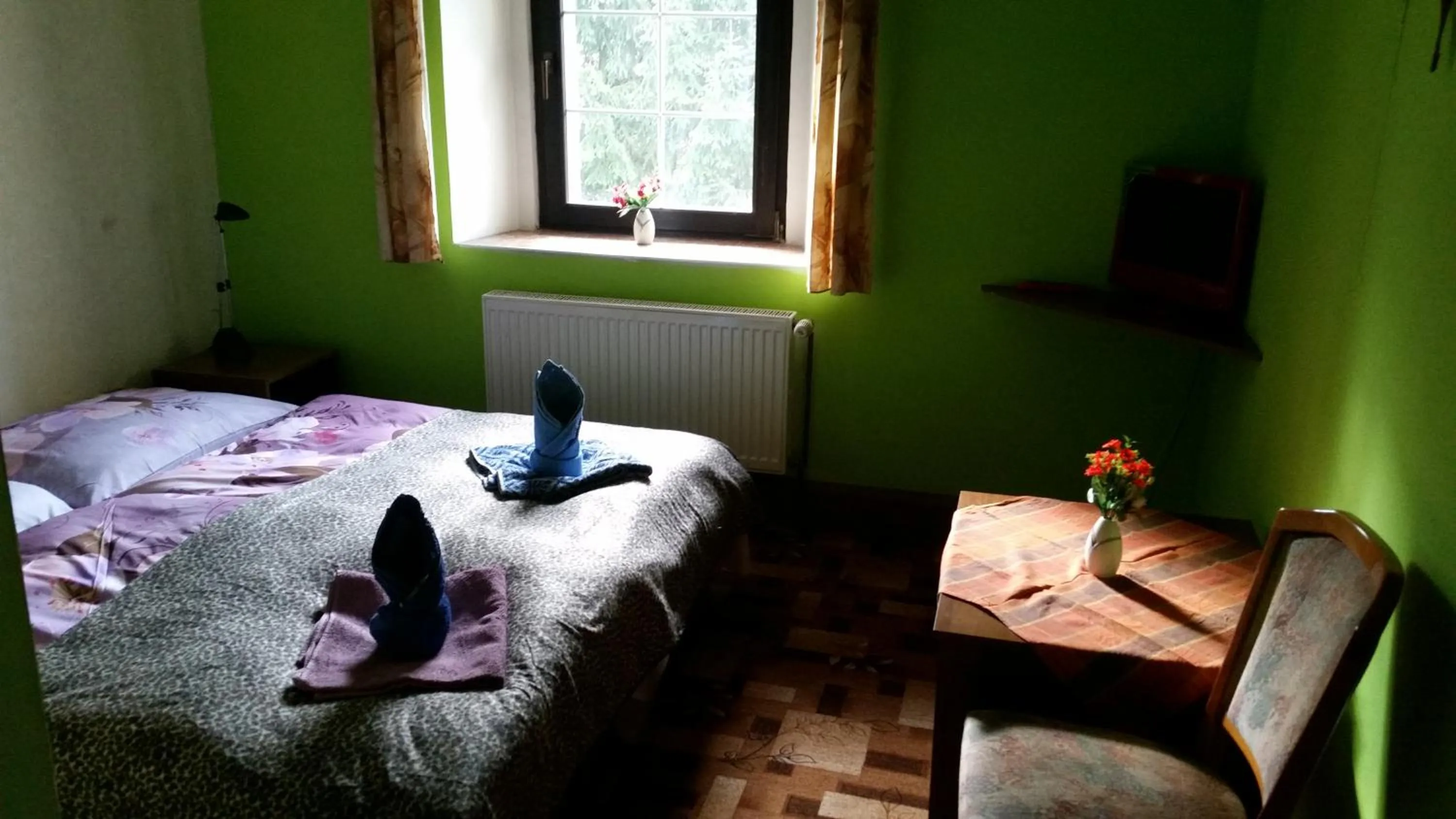 Bed in Penzion Pegas Depoltovice