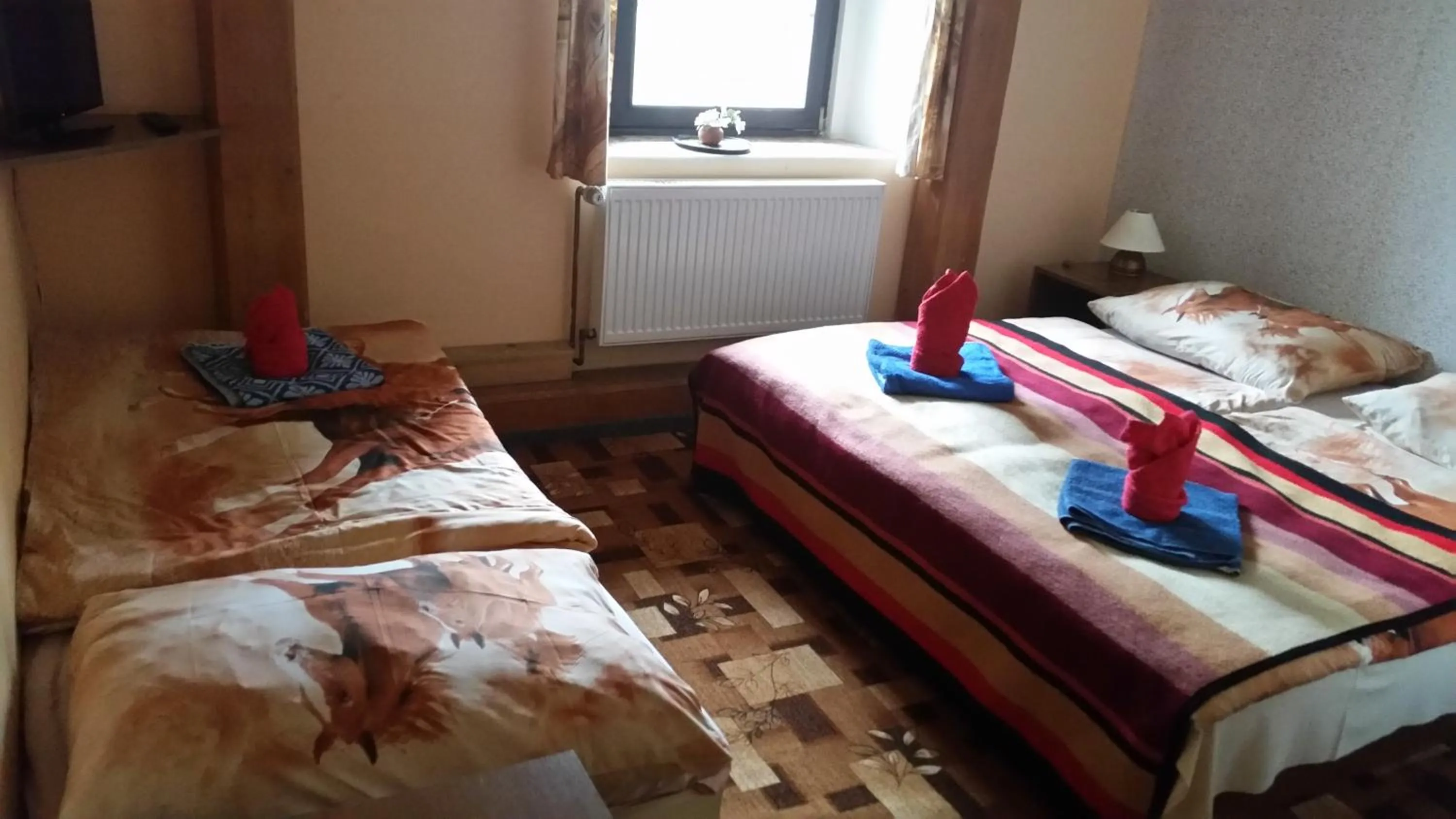 Bed in Penzion Pegas Depoltovice