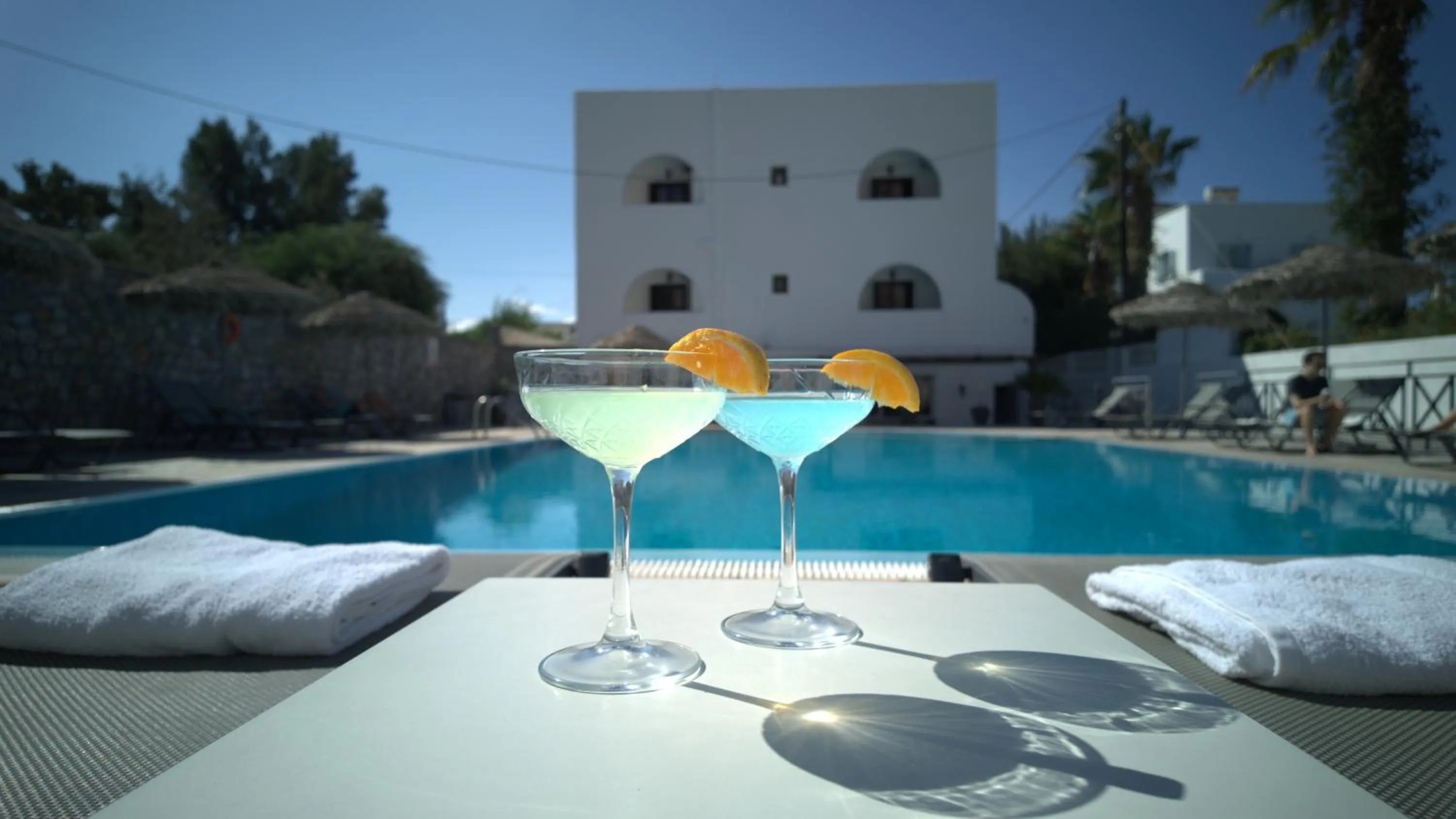 Swimming pool in Hotel Marybill