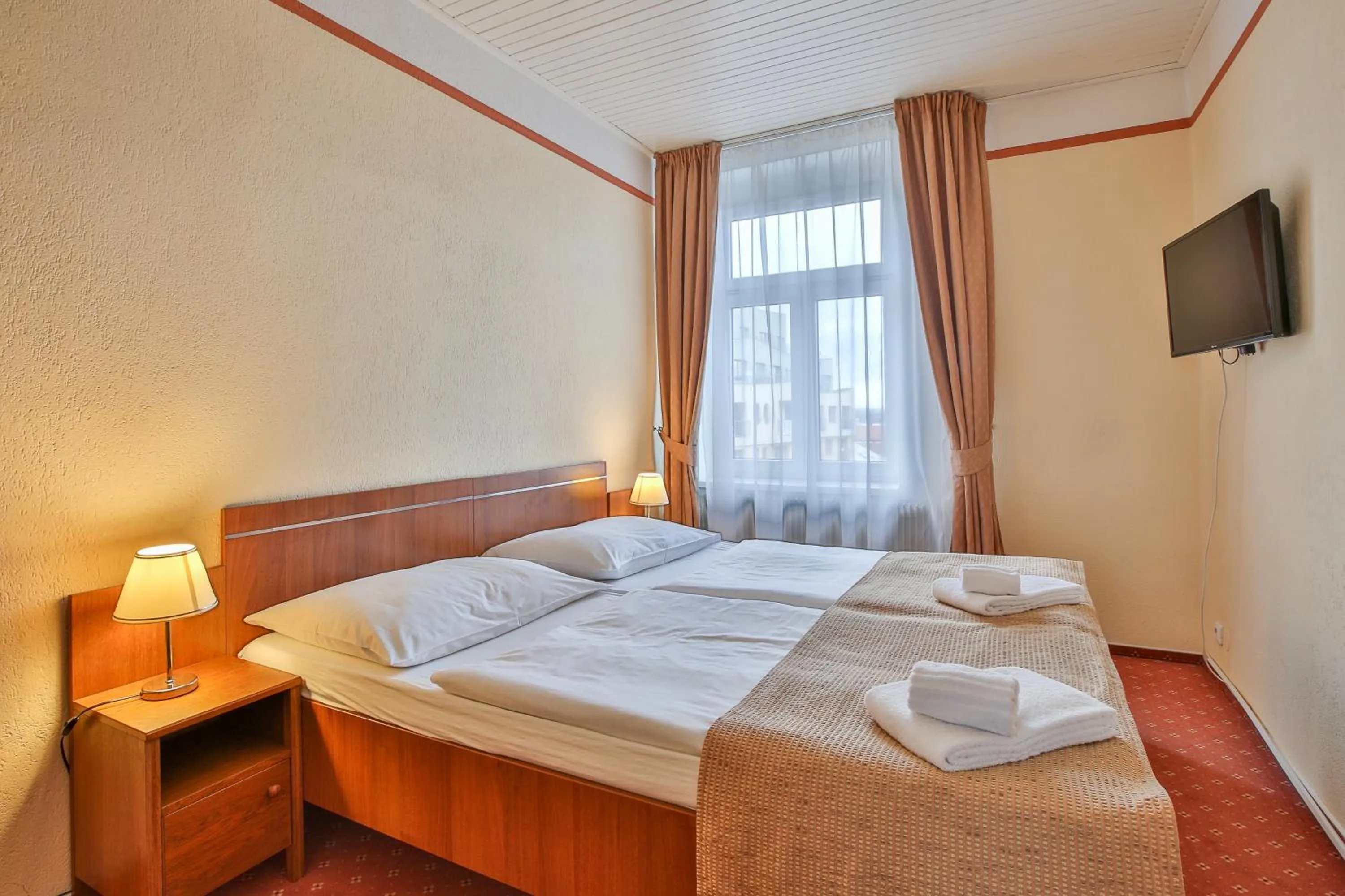 Bed in Hotel Tábor