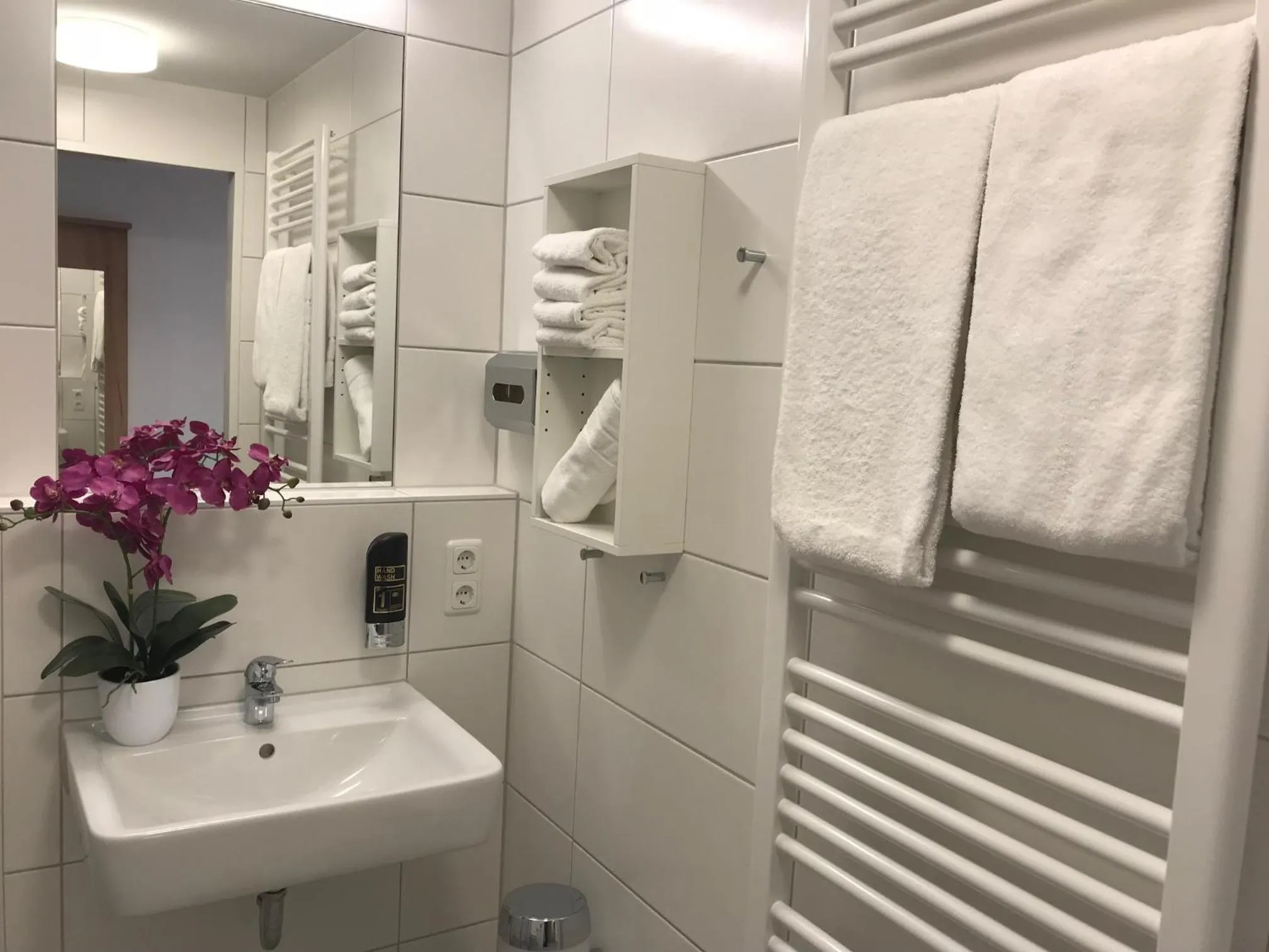 Shower in Hotel Haunstetter Hof Augsburg