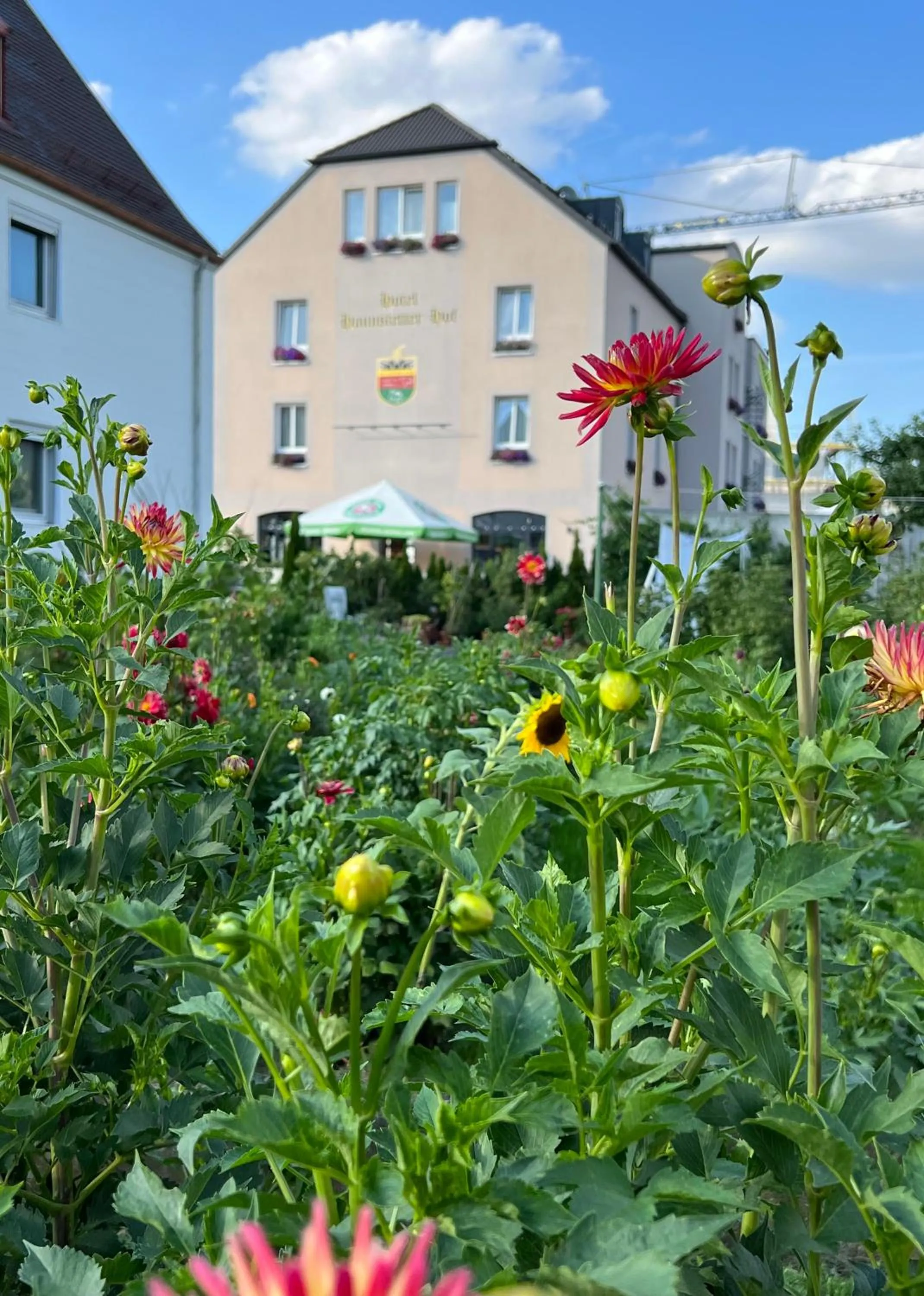 Property building in Hotel Haunstetter Hof Augsburg