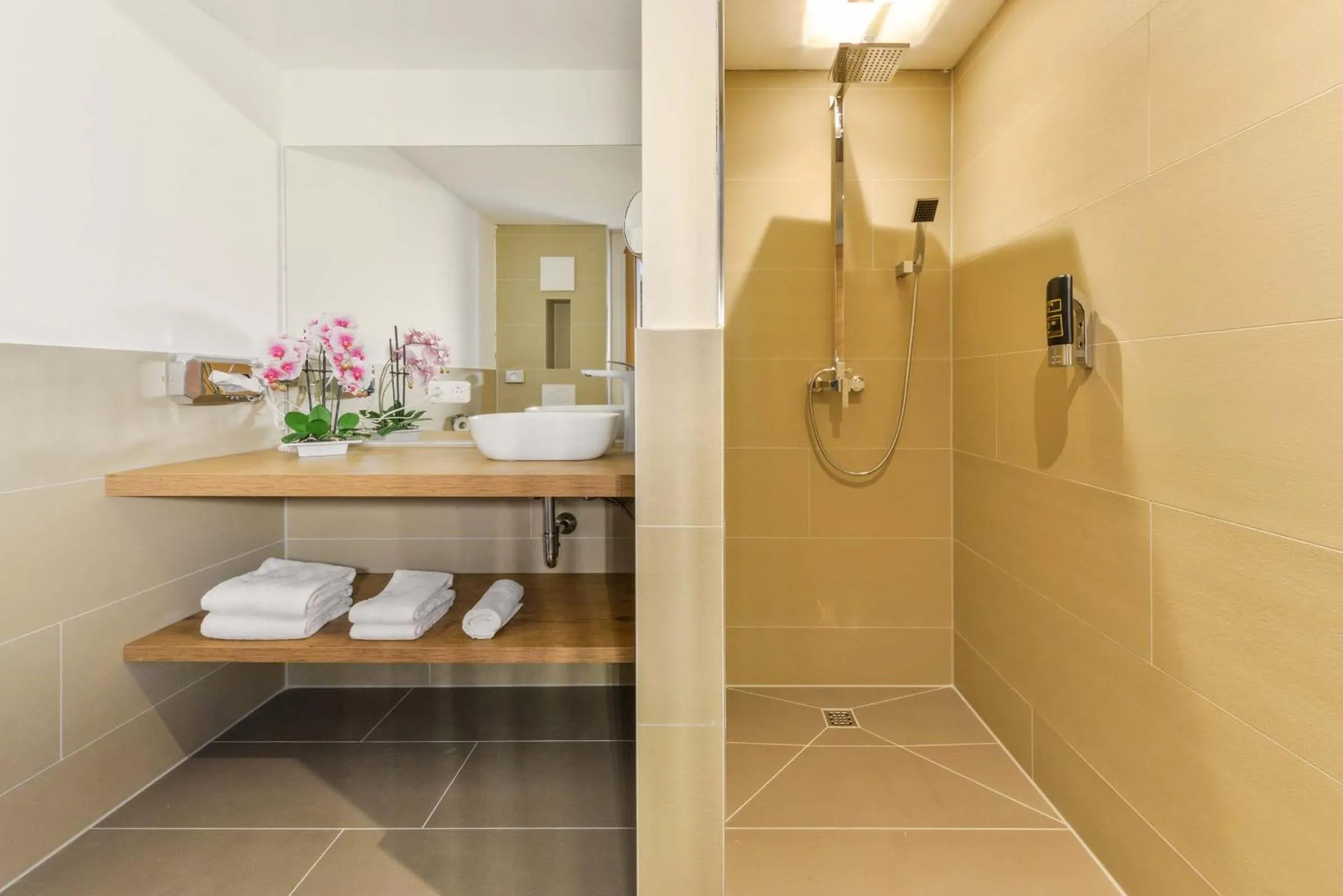 Shower in Hotel Haunstetter Hof Augsburg