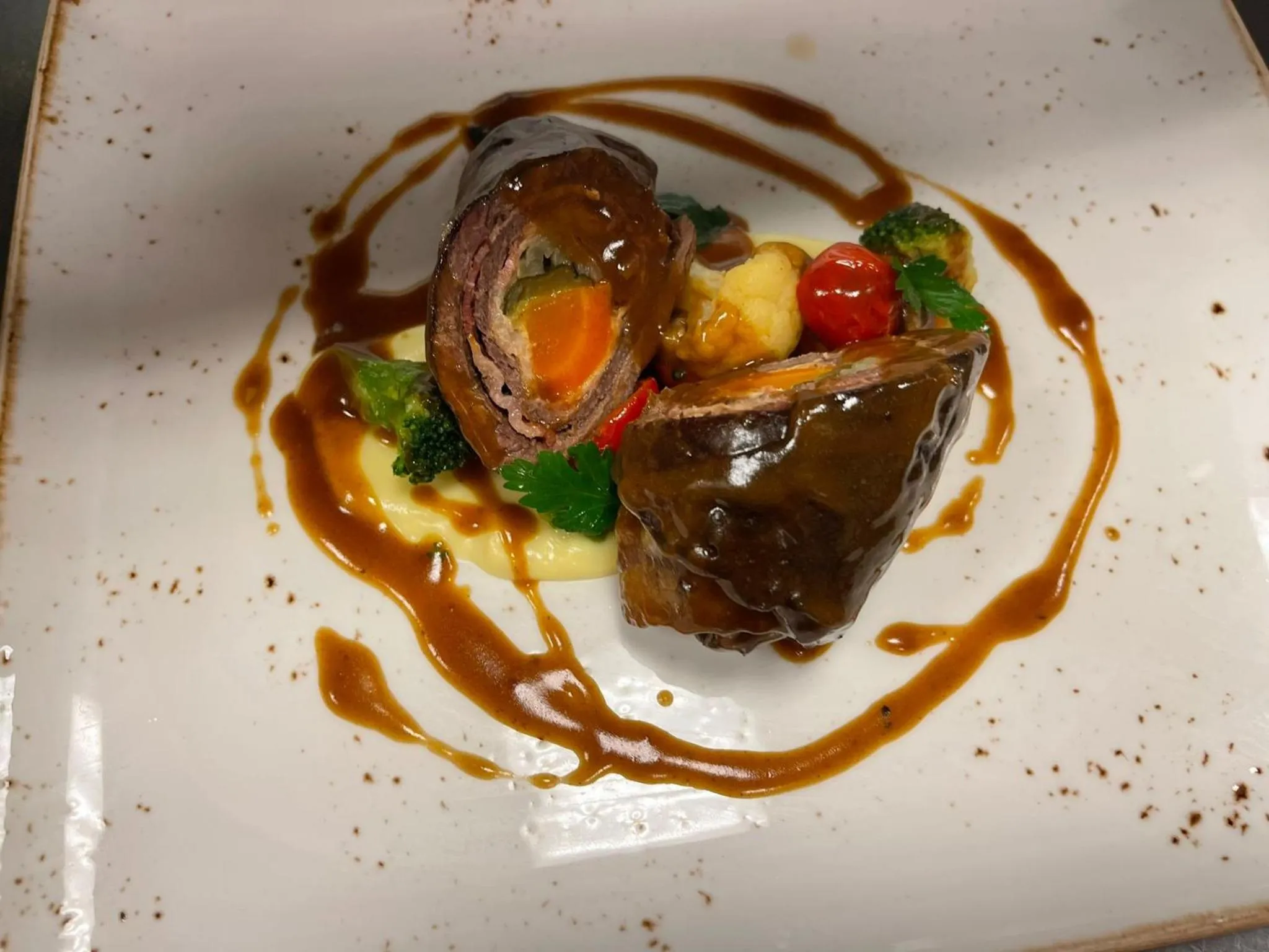 Restaurant/places to eat in Hotel Haunstetter Hof Augsburg