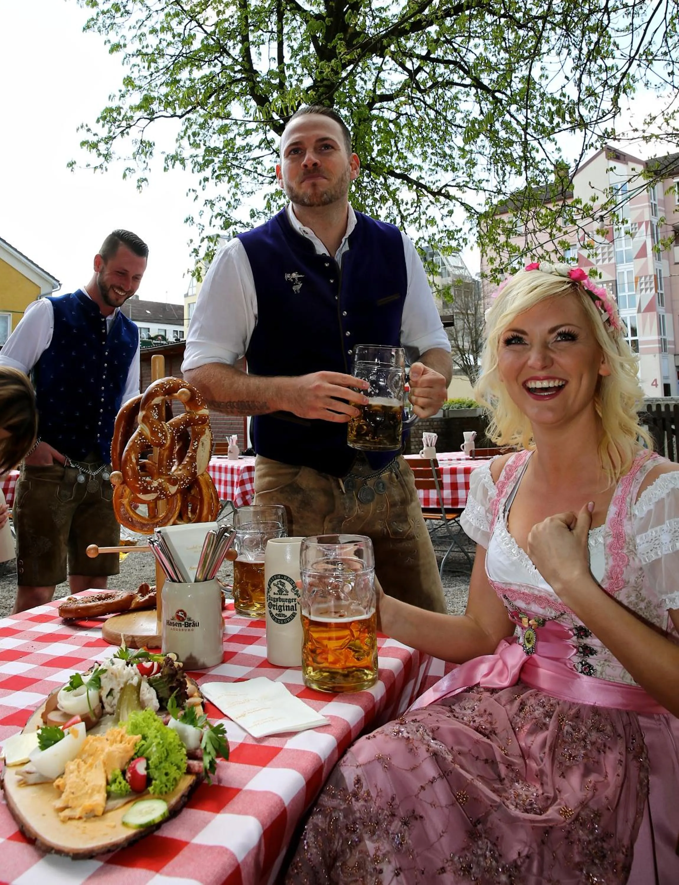 Restaurant/places to eat in Hotel Haunstetter Hof Augsburg