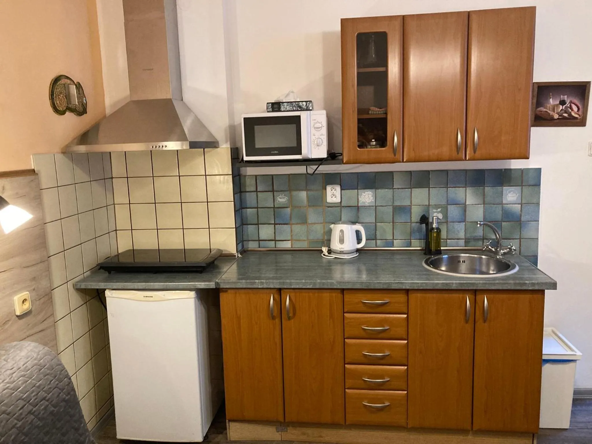 Kitchen or kitchenette in Mila Apartments