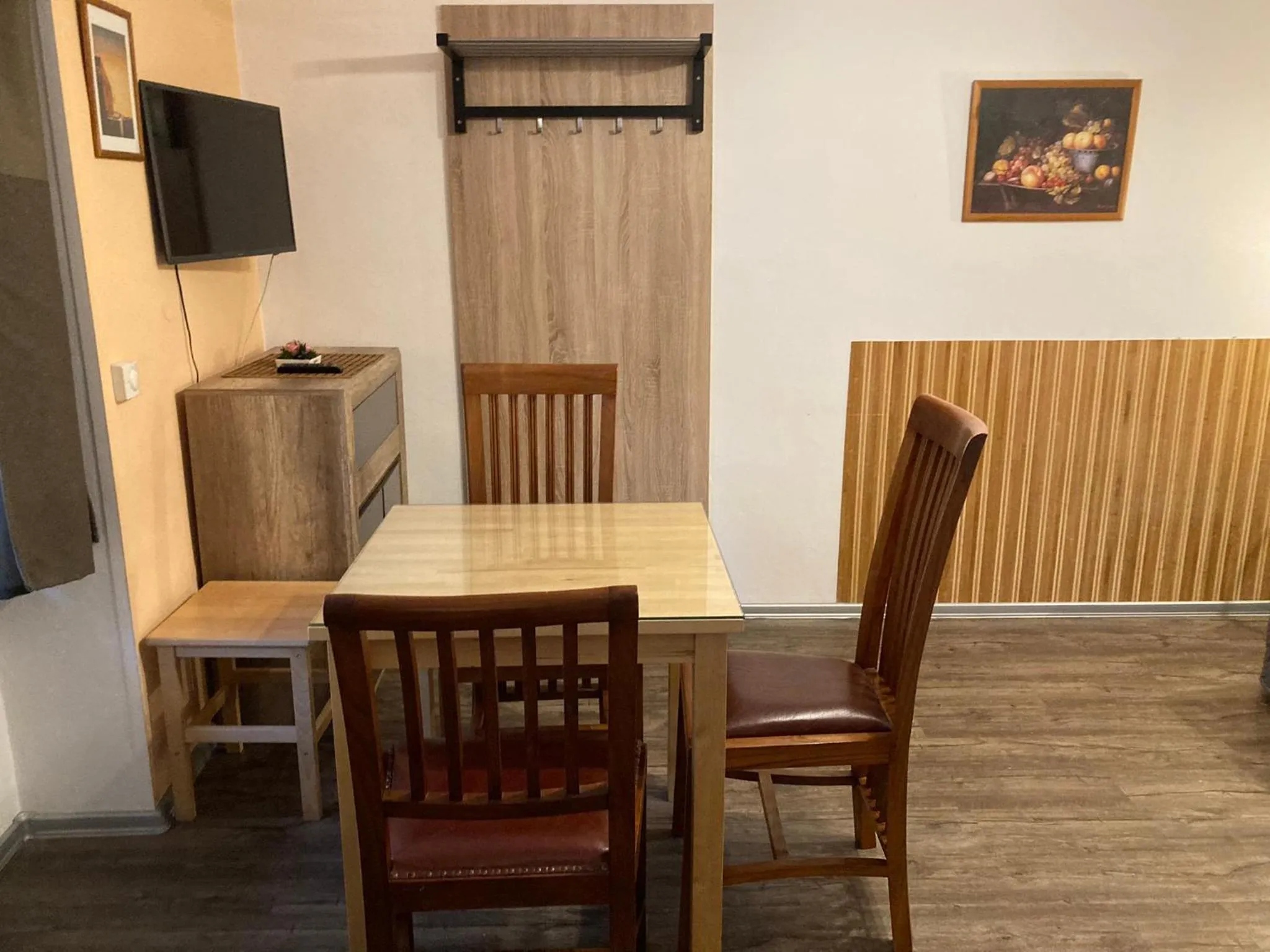 Seating area in Mila Apartments