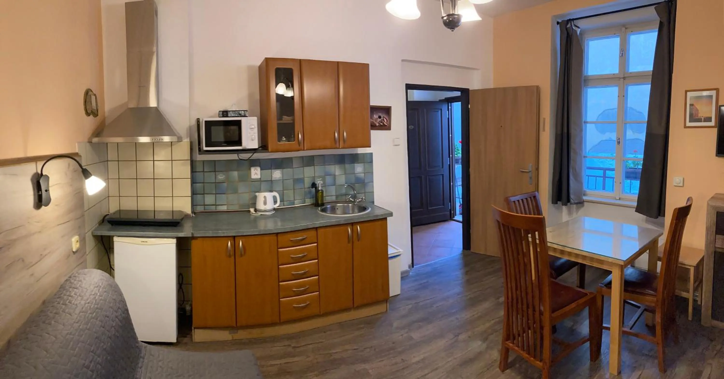 Kitchen or kitchenette in Mila Apartments