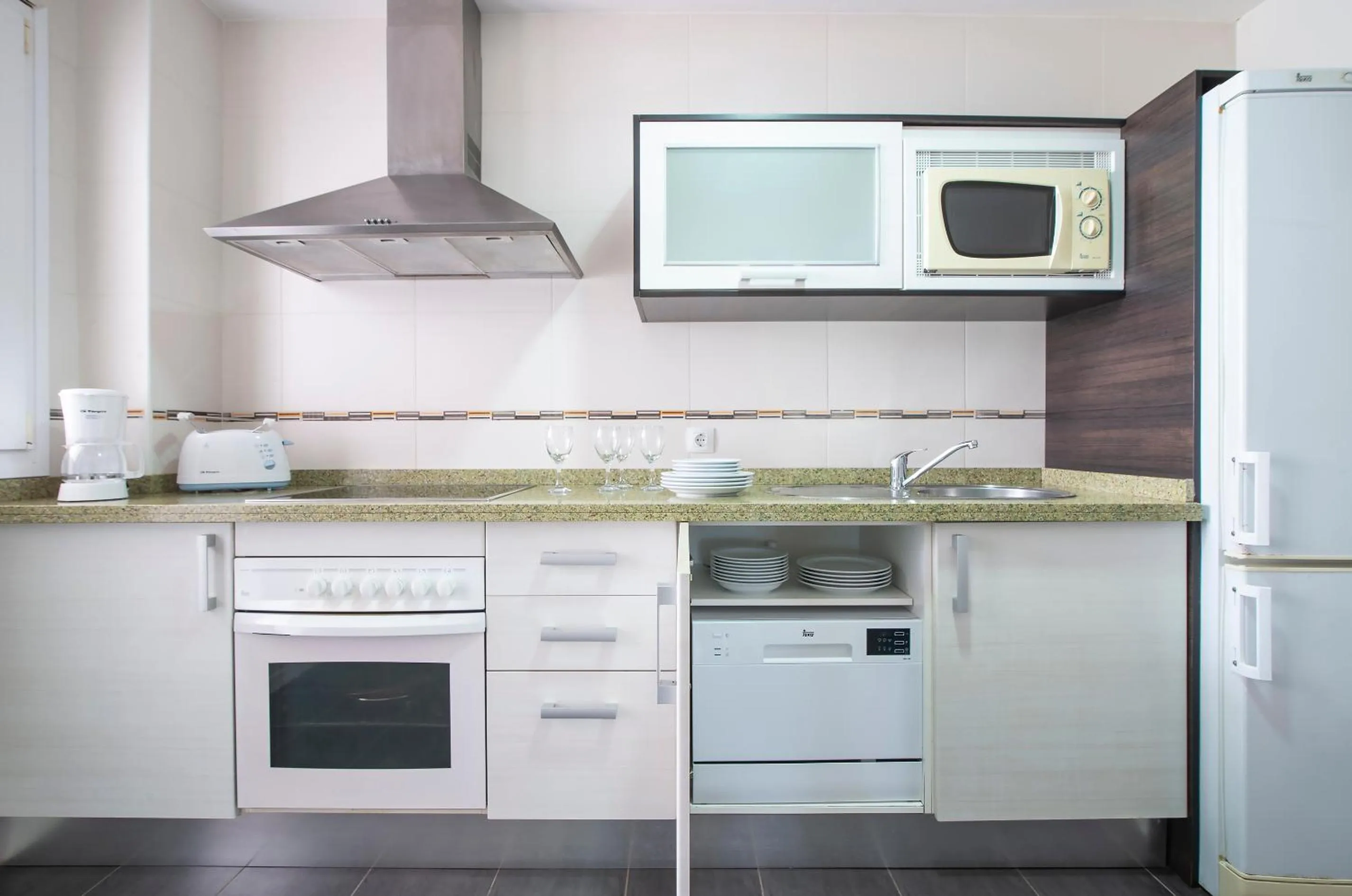 kitchen in Pierre & Vacances Almeria Roquetas de Mar