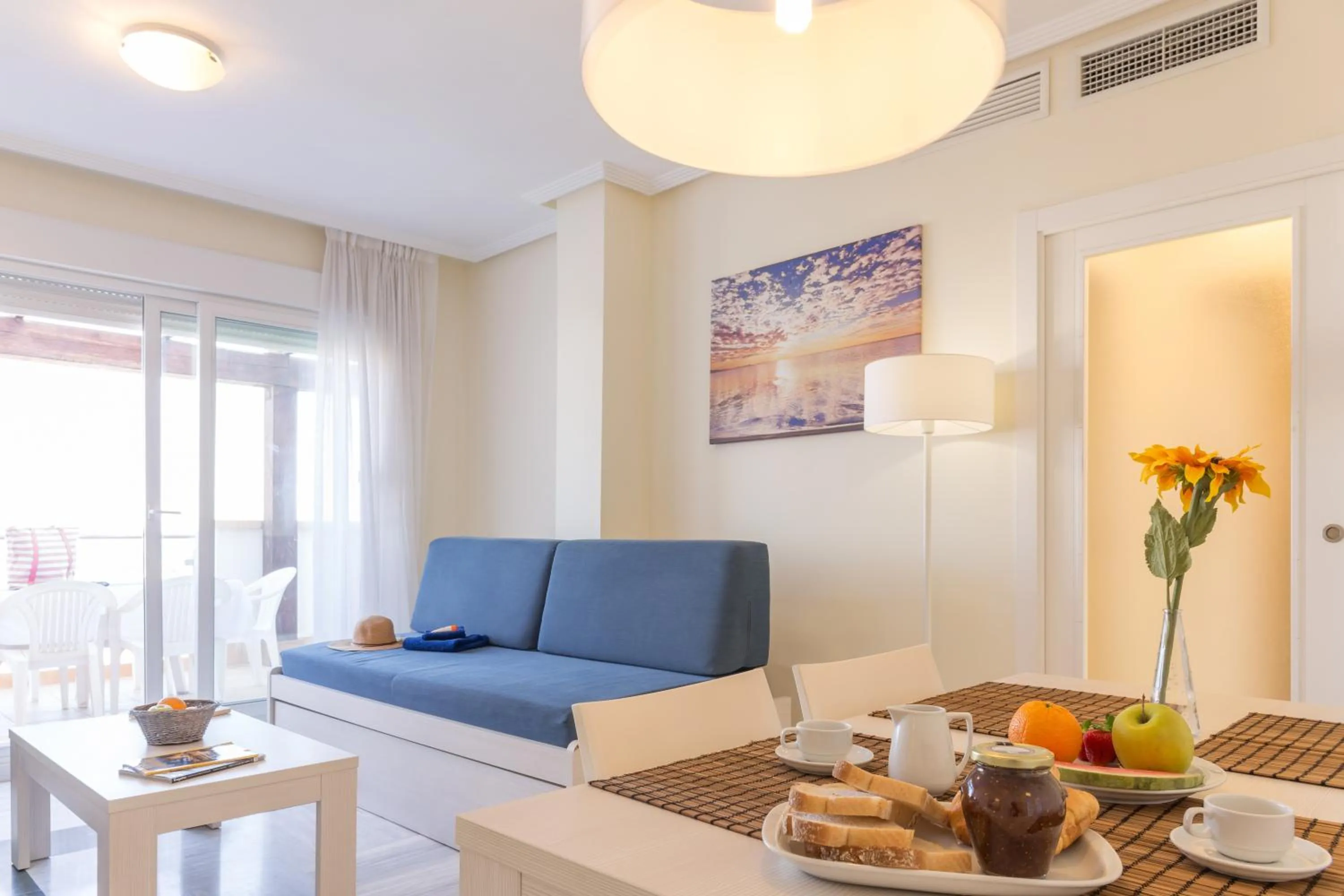 Living room in Pierre & Vacances Almeria Roquetas de Mar