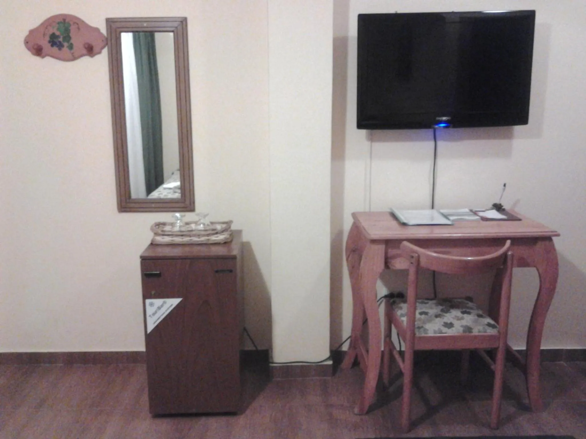 Decorative detail in Hosteria Les Eclaireurs