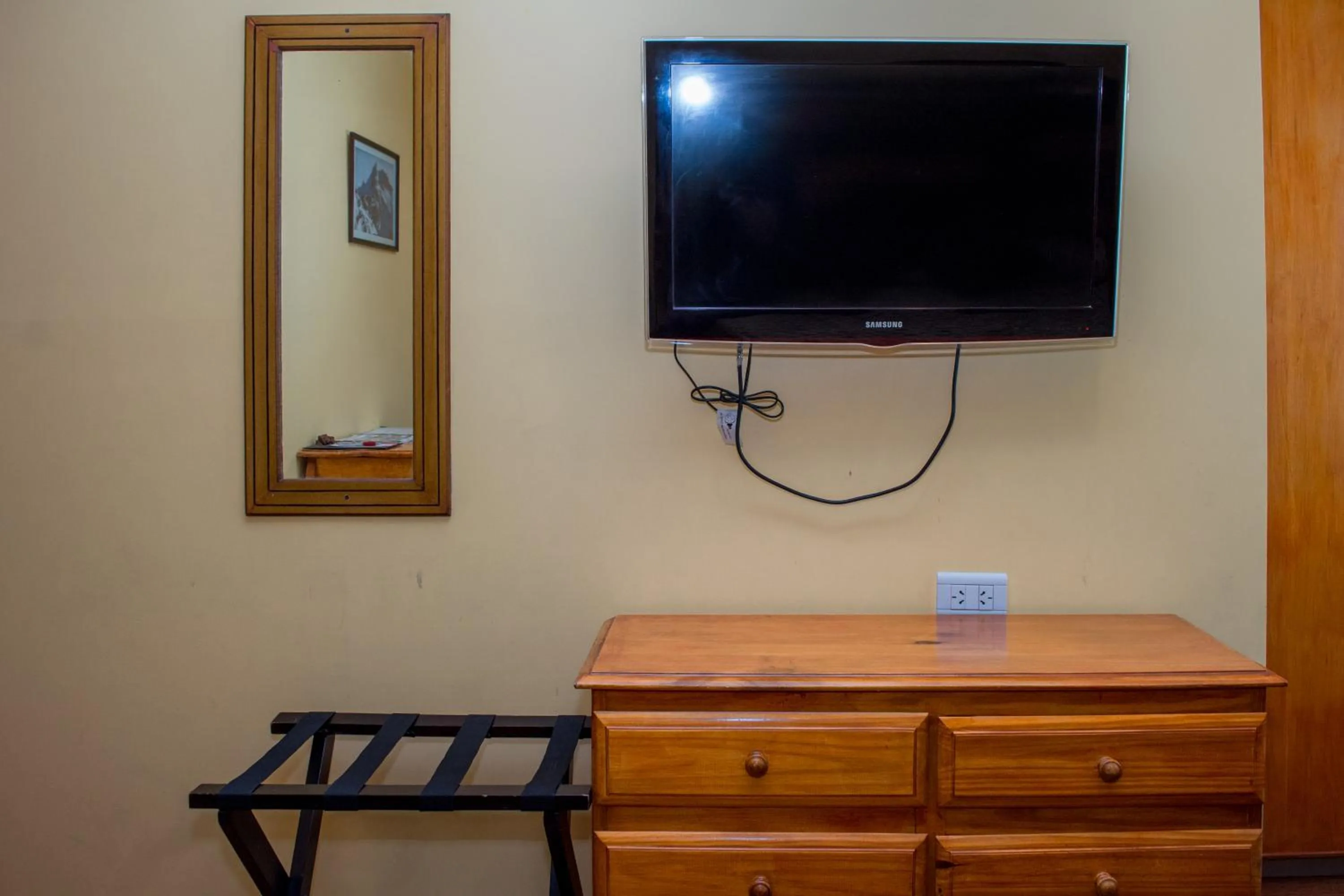 Bed in Hosteria Les Eclaireurs