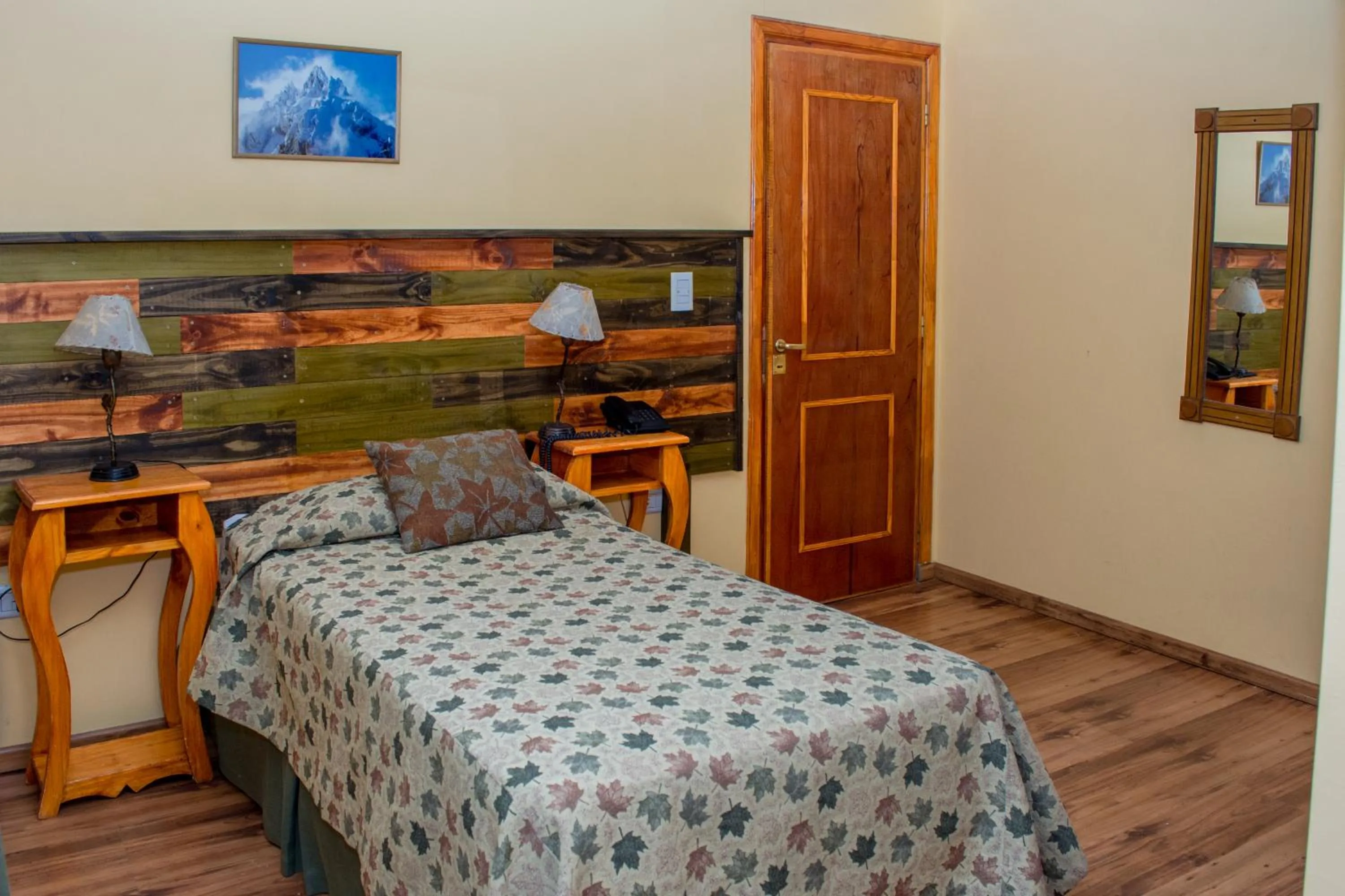 Bed in Hosteria Les Eclaireurs