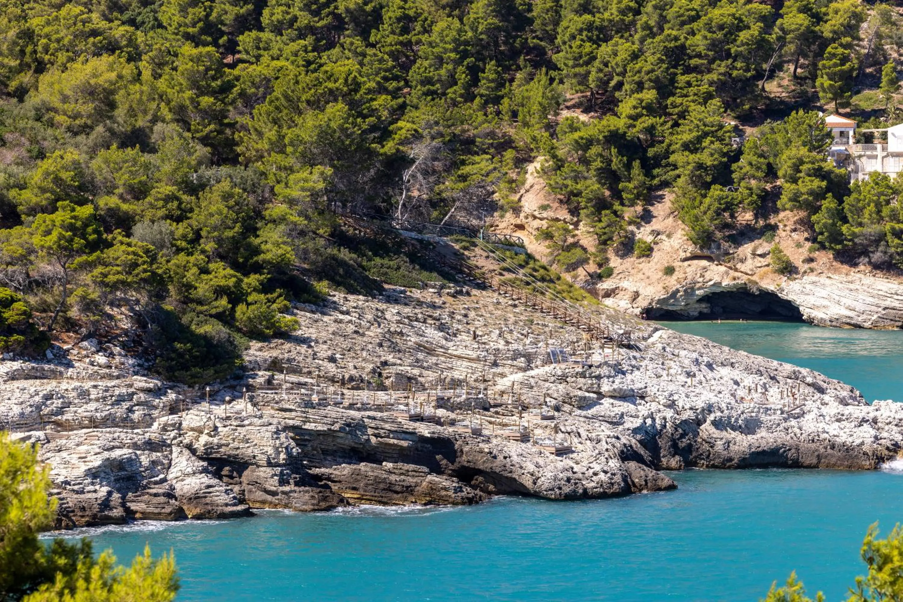 Sea view in Hotel degli Ulivi