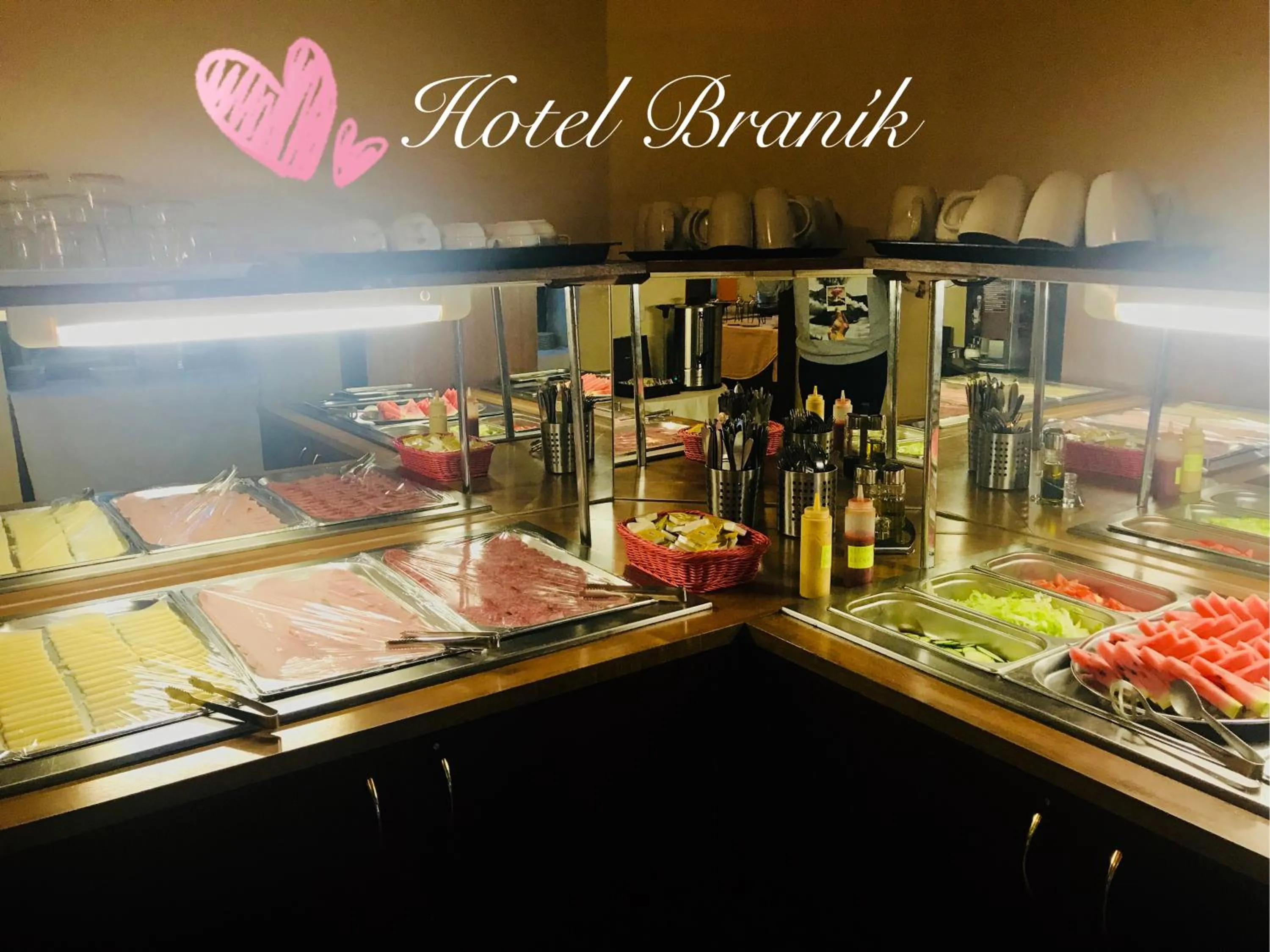 Food and drinks in Hotel Braník