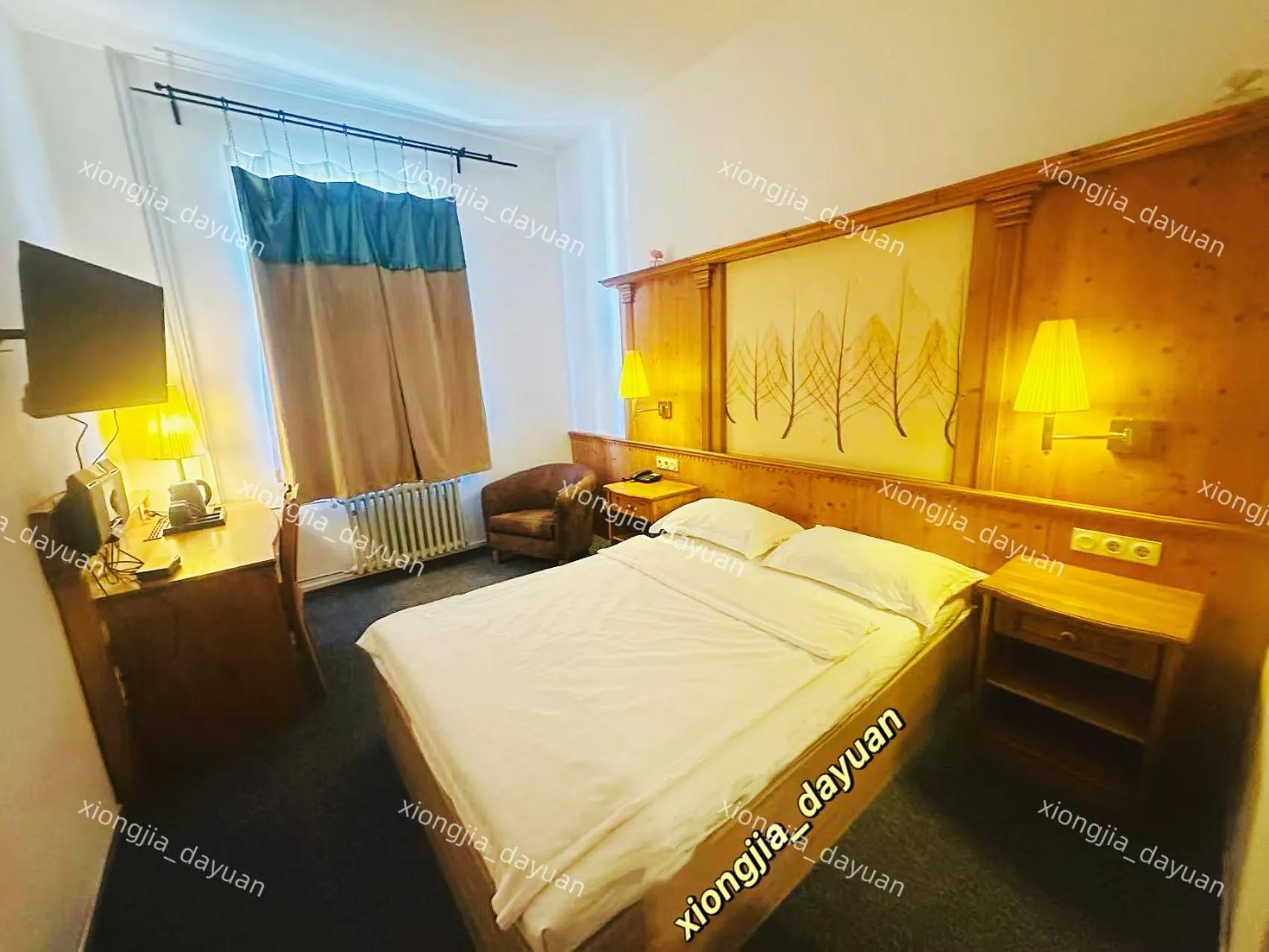 Bed in Hotel Braník