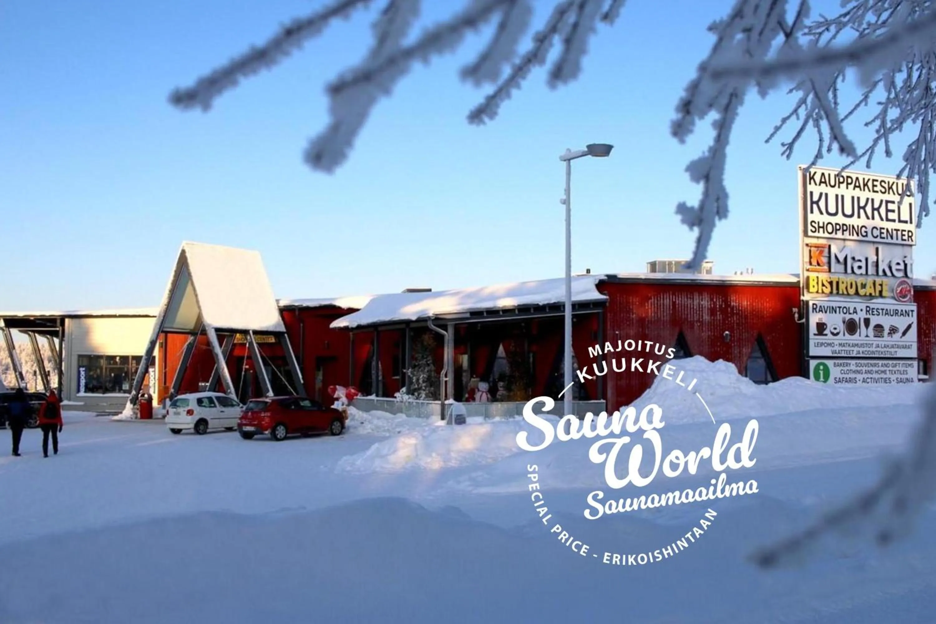 Lobby or reception in Kuukkeli Saariselkä Inn