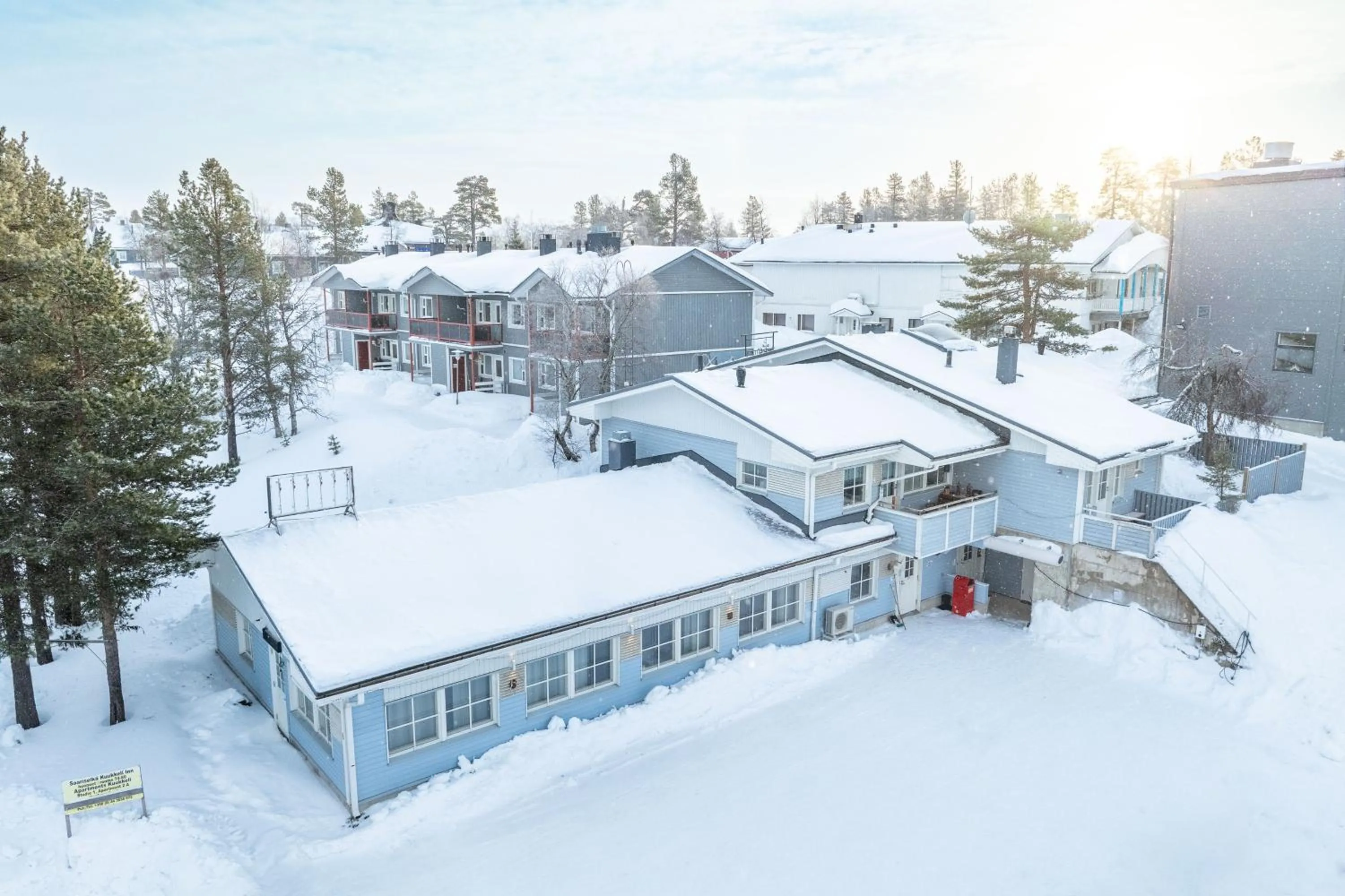 Property building in Kuukkeli Saariselkä Inn
