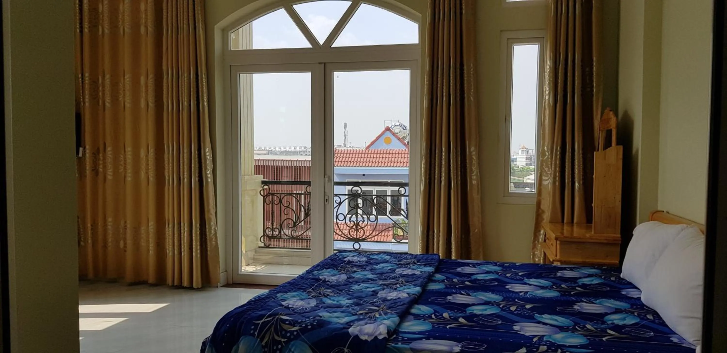 Bed in Hai Dang Hotel