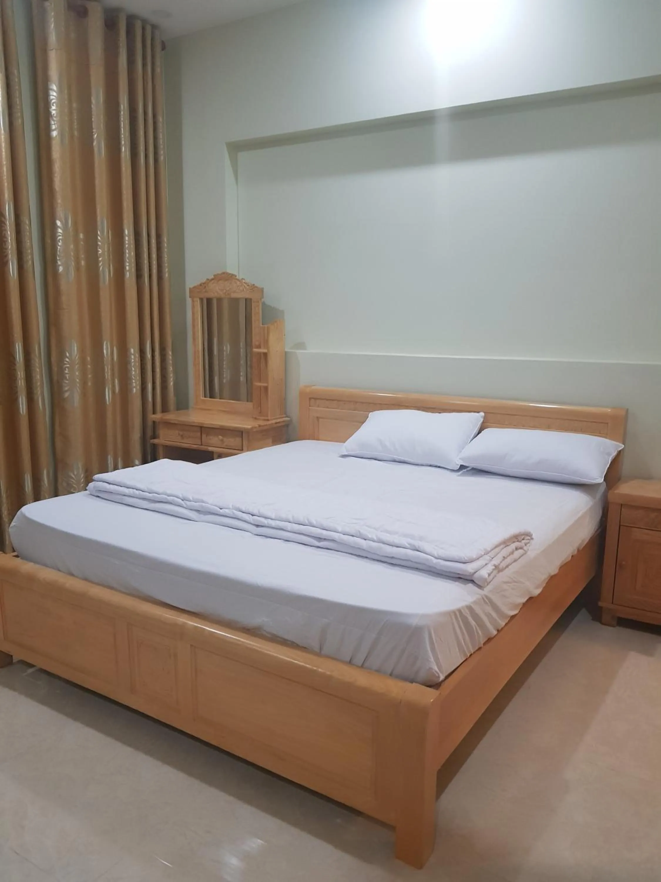 Bed in Hai Dang Hotel