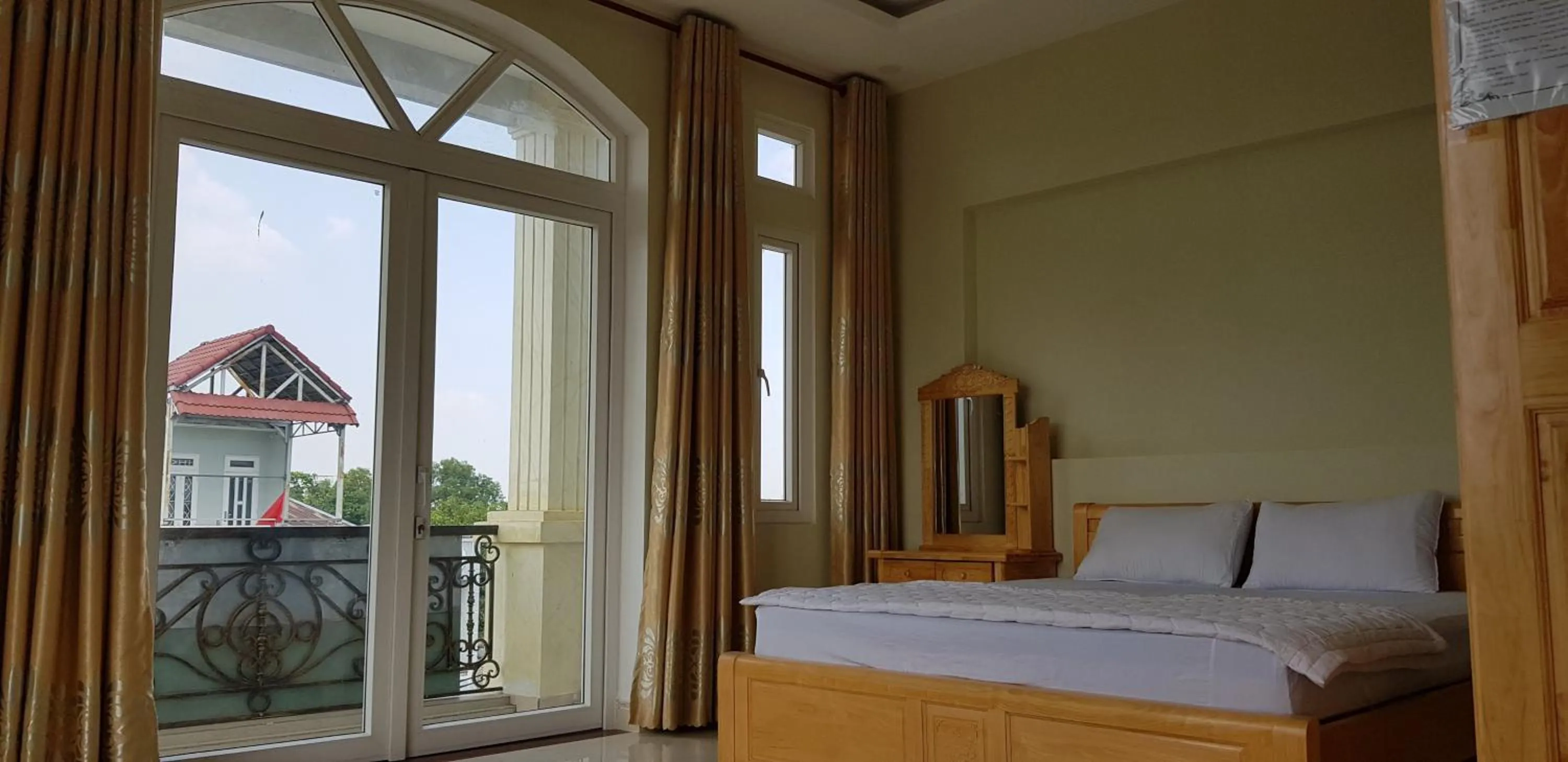 Bed in Hai Dang Hotel