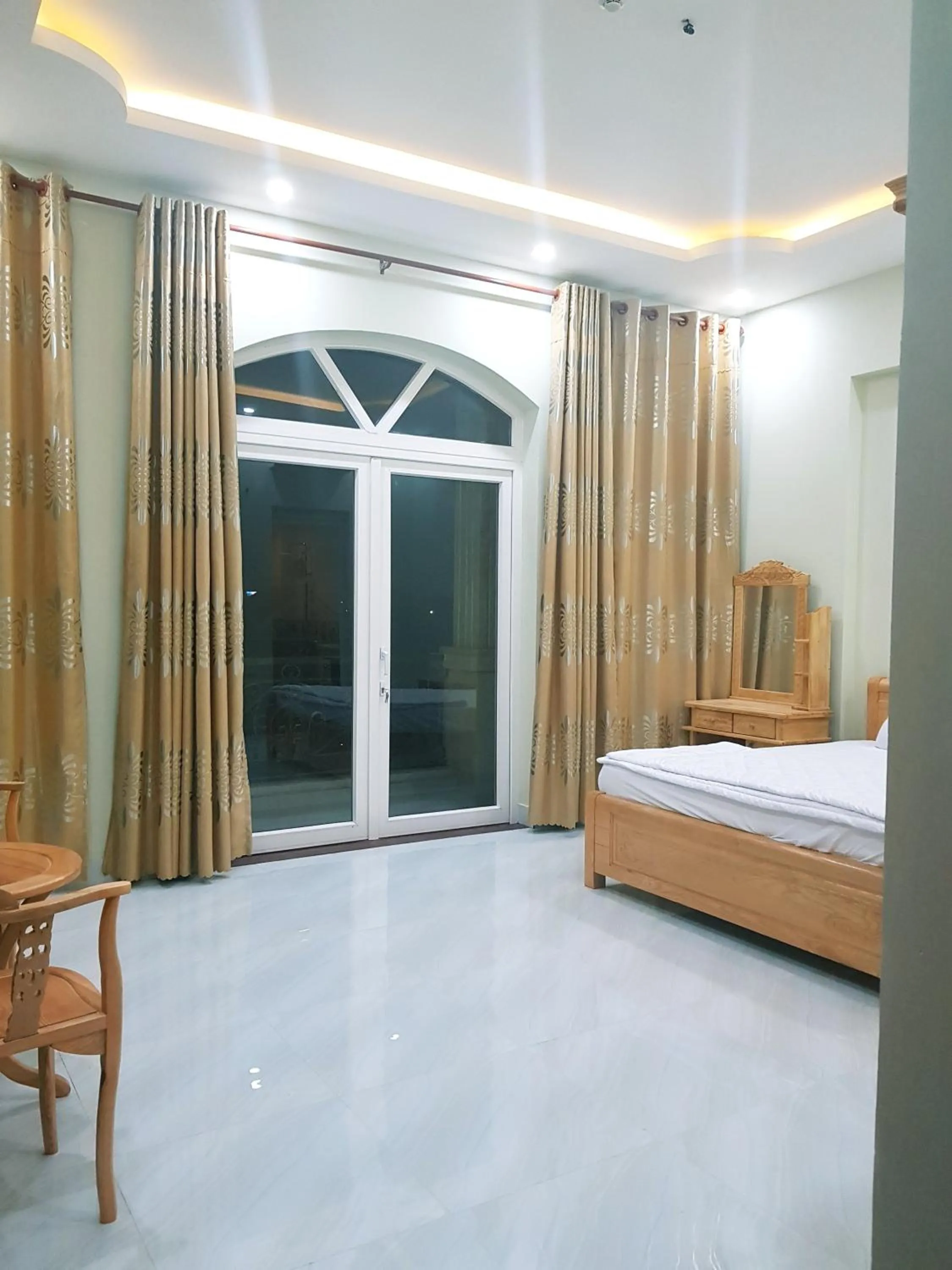 Bed in Hai Dang Hotel