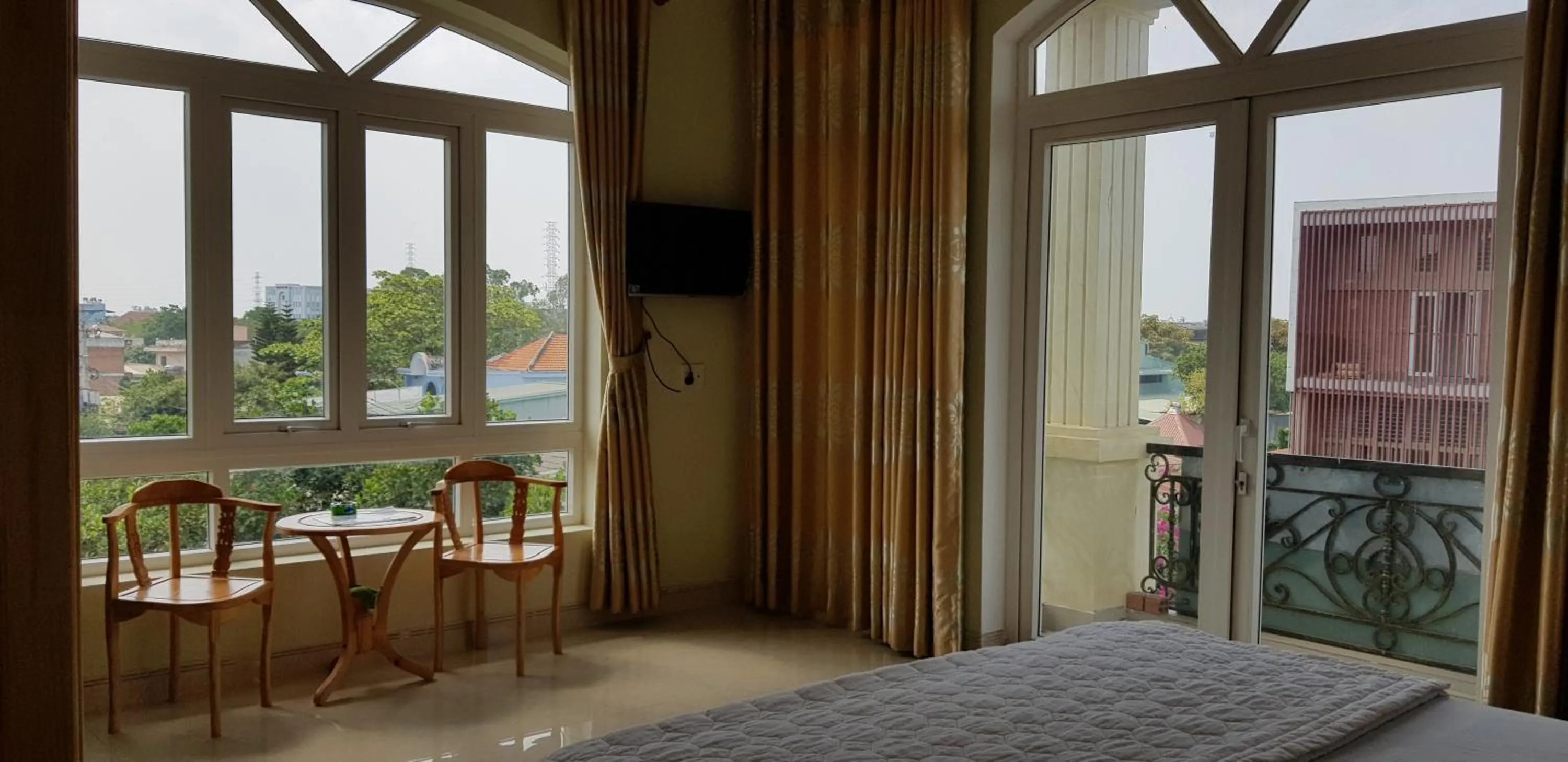 Bed in Hai Dang Hotel