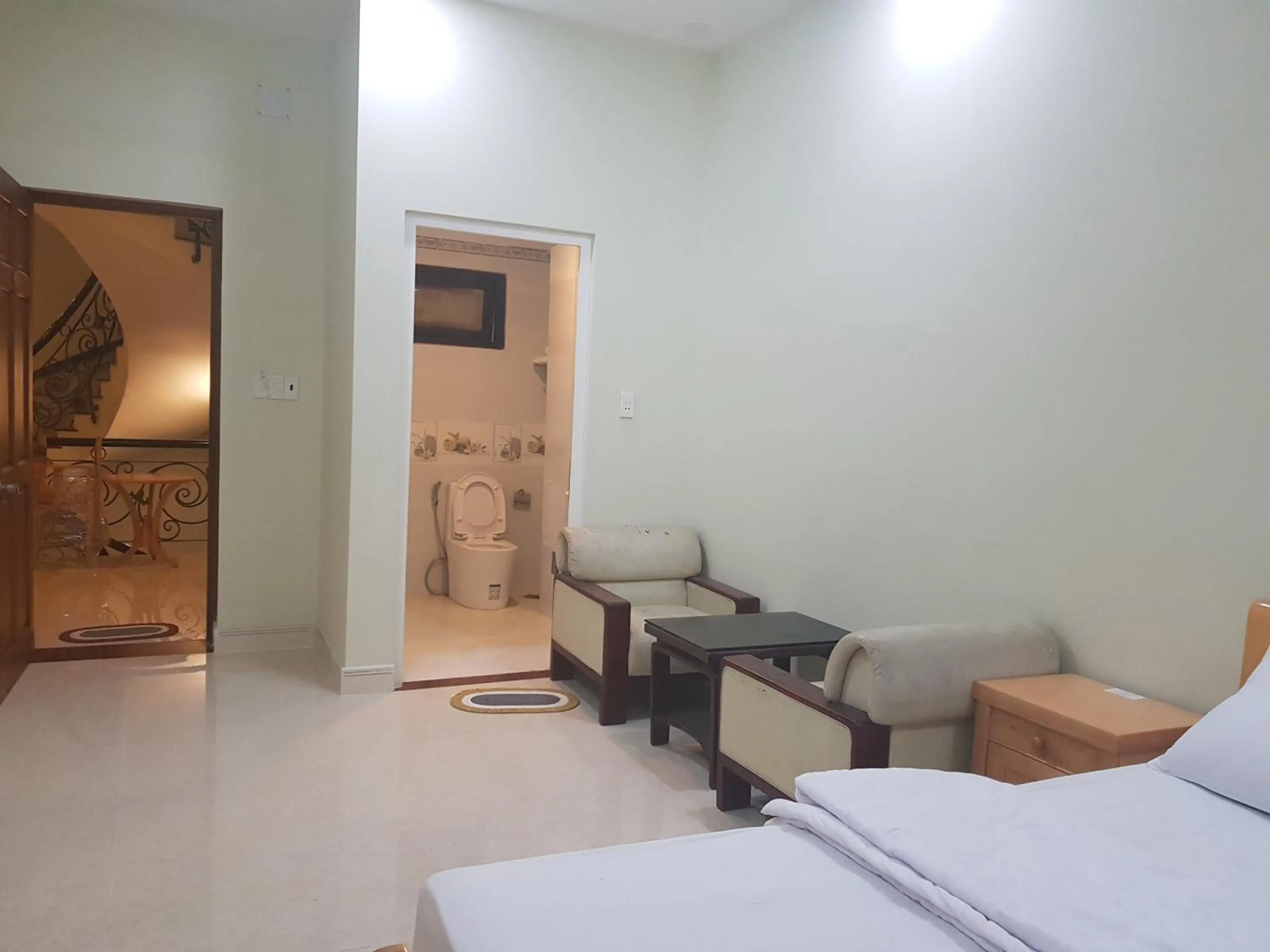 Bed in Hai Dang Hotel