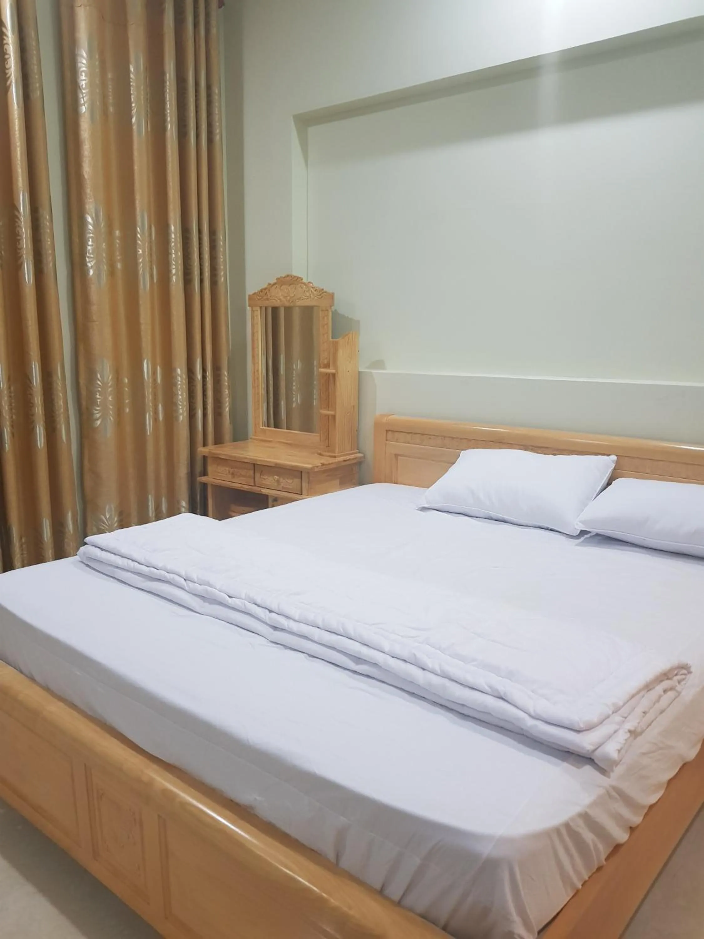 Bed in Hai Dang Hotel